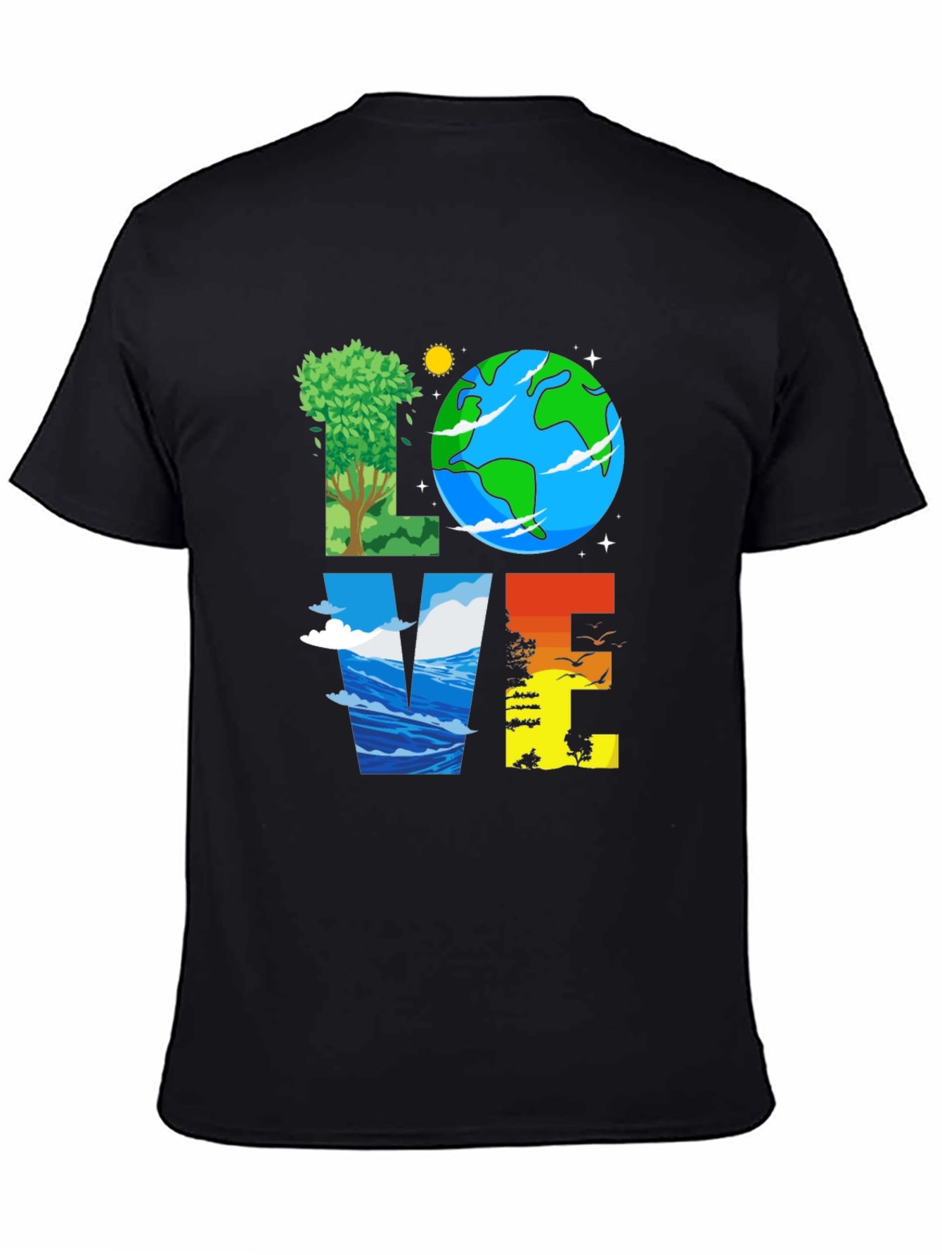 Nature Lover Graphic Tee - Earth Day Shirt