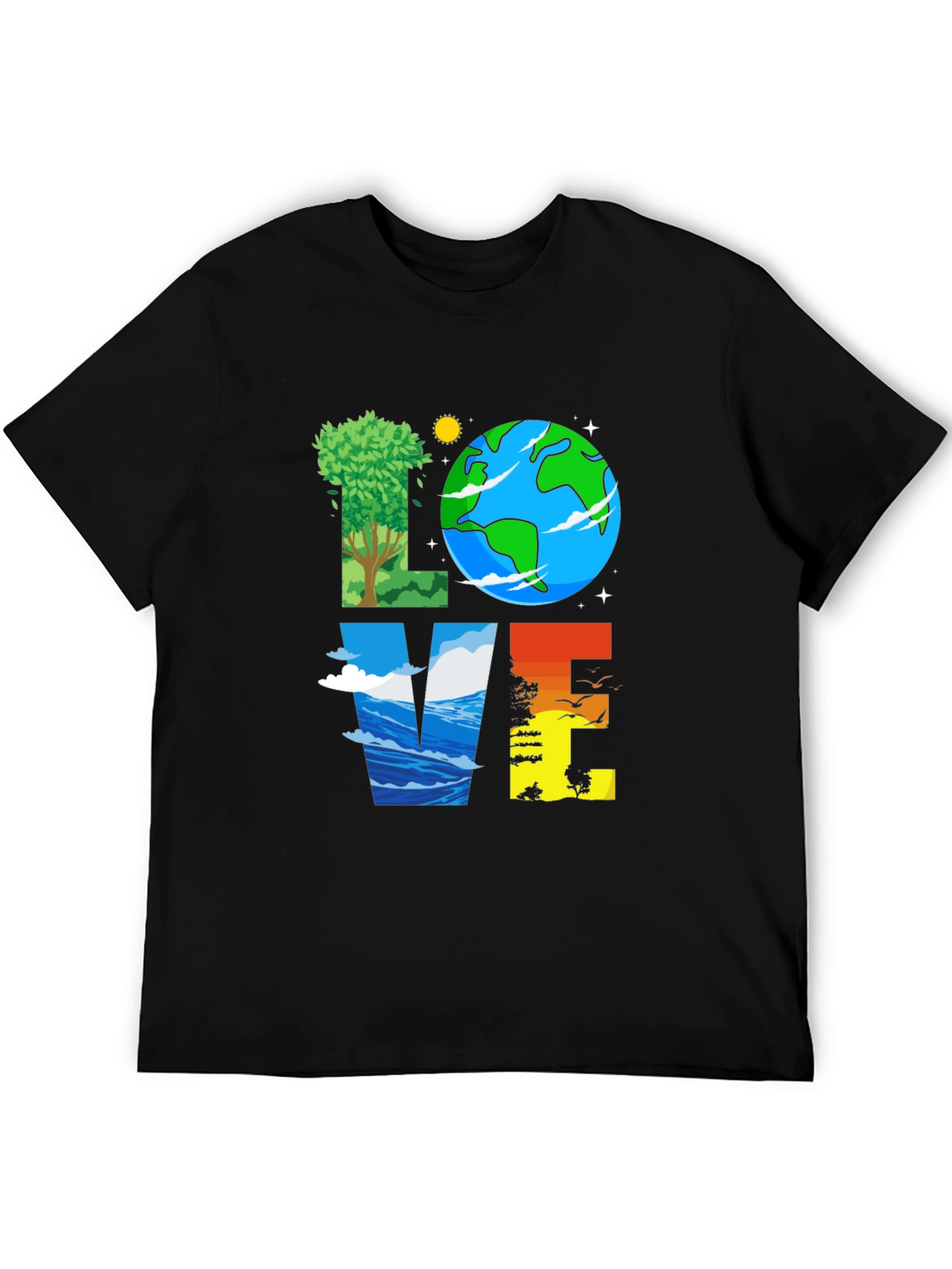Nature Lover Graphic Tee - Earth Day Shirt