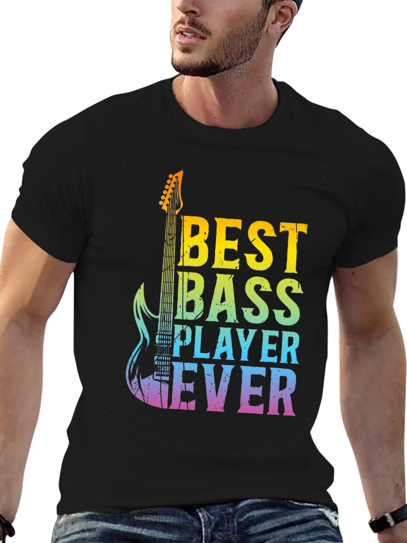 Best Bass Player Ever Graphic T-Shirt