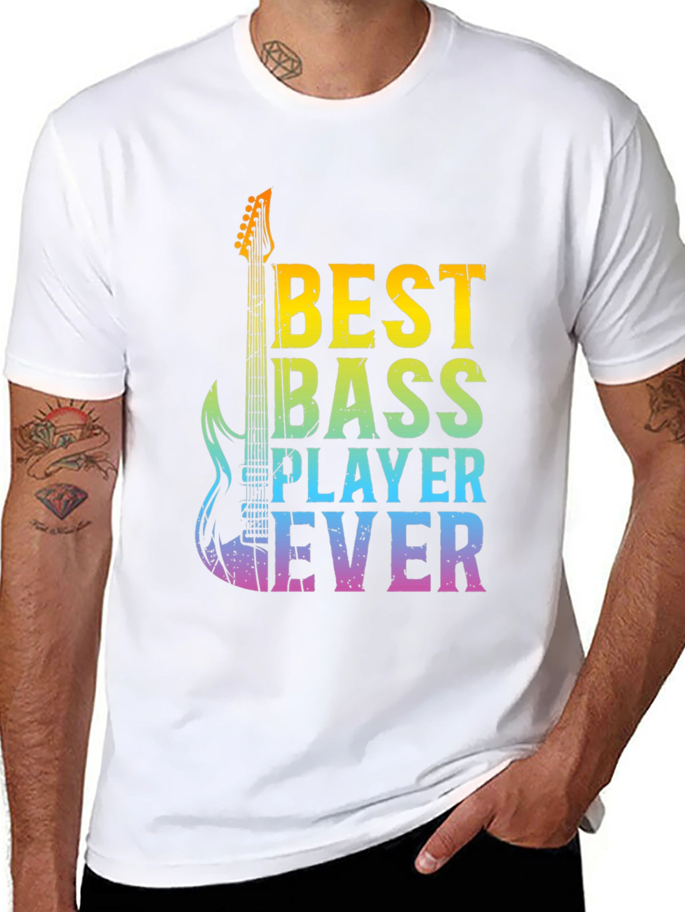 Best Bass Player Ever Graphic T-Shirt