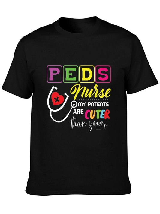 Peds Nurse T-Shirt - Cuter Patients