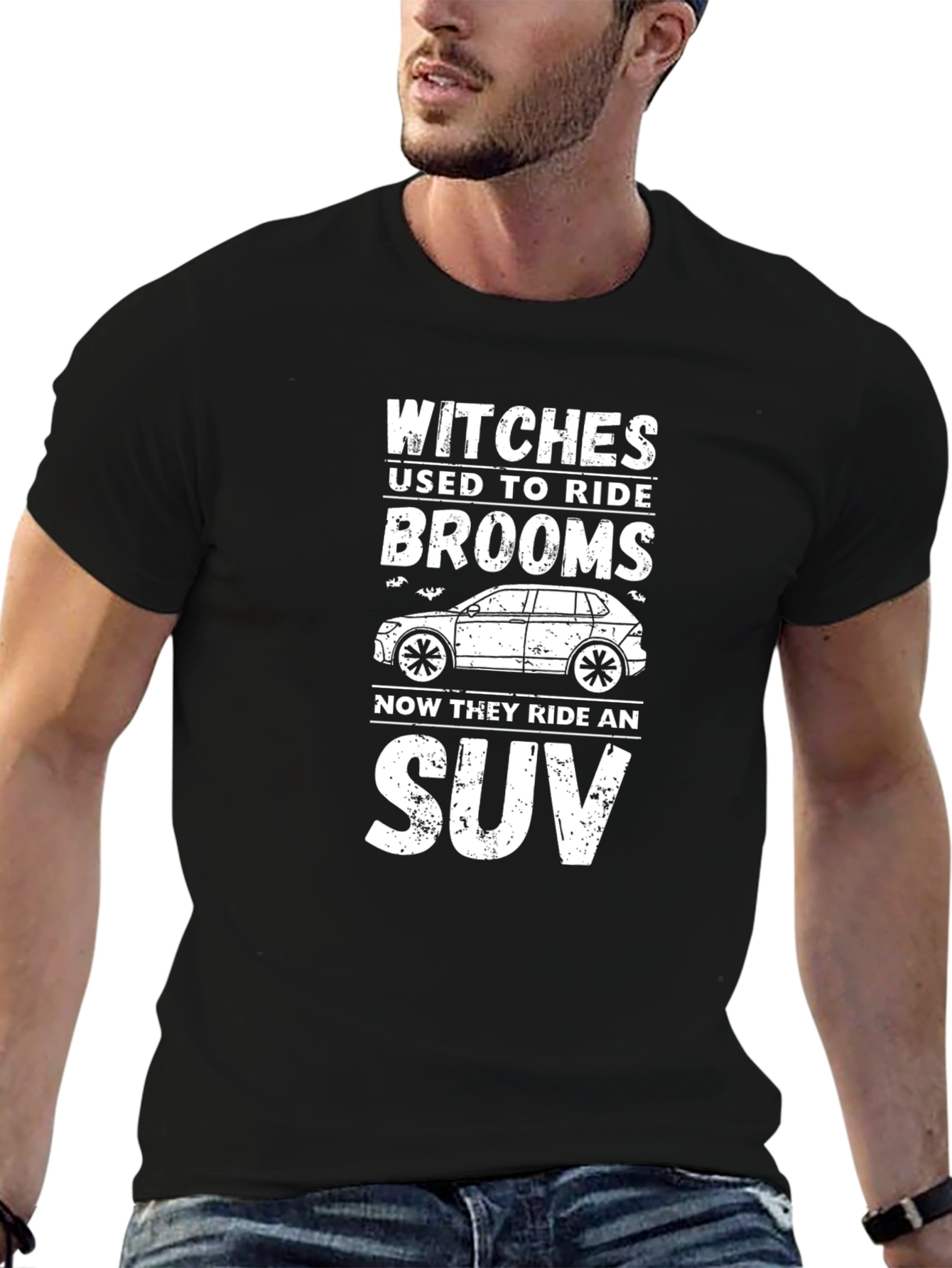 Witches Ride SUV Graphic T-Shirt