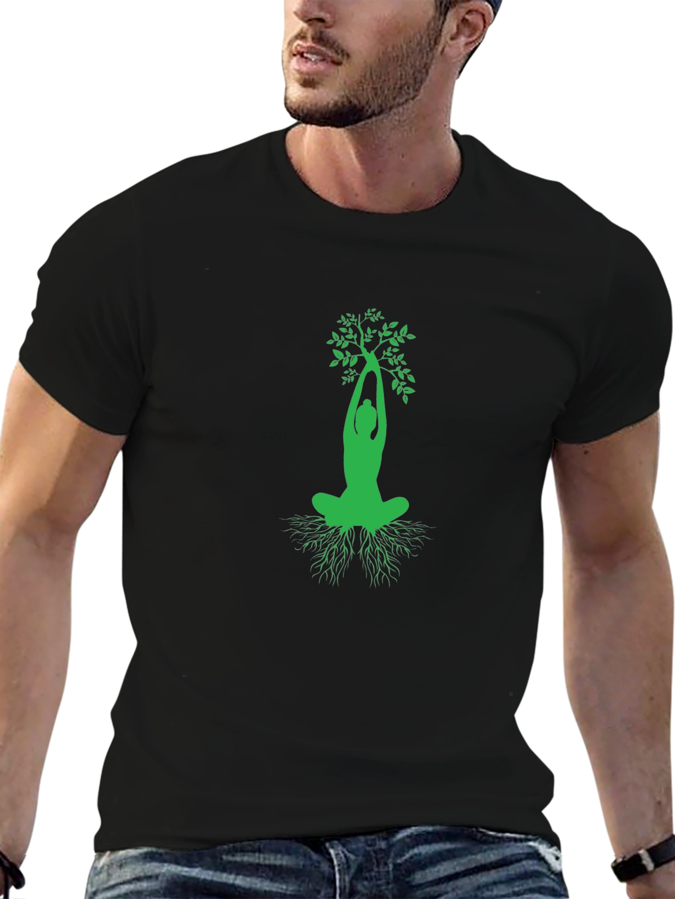 Yoga Tree T-Shirt - Rooted in Wellness