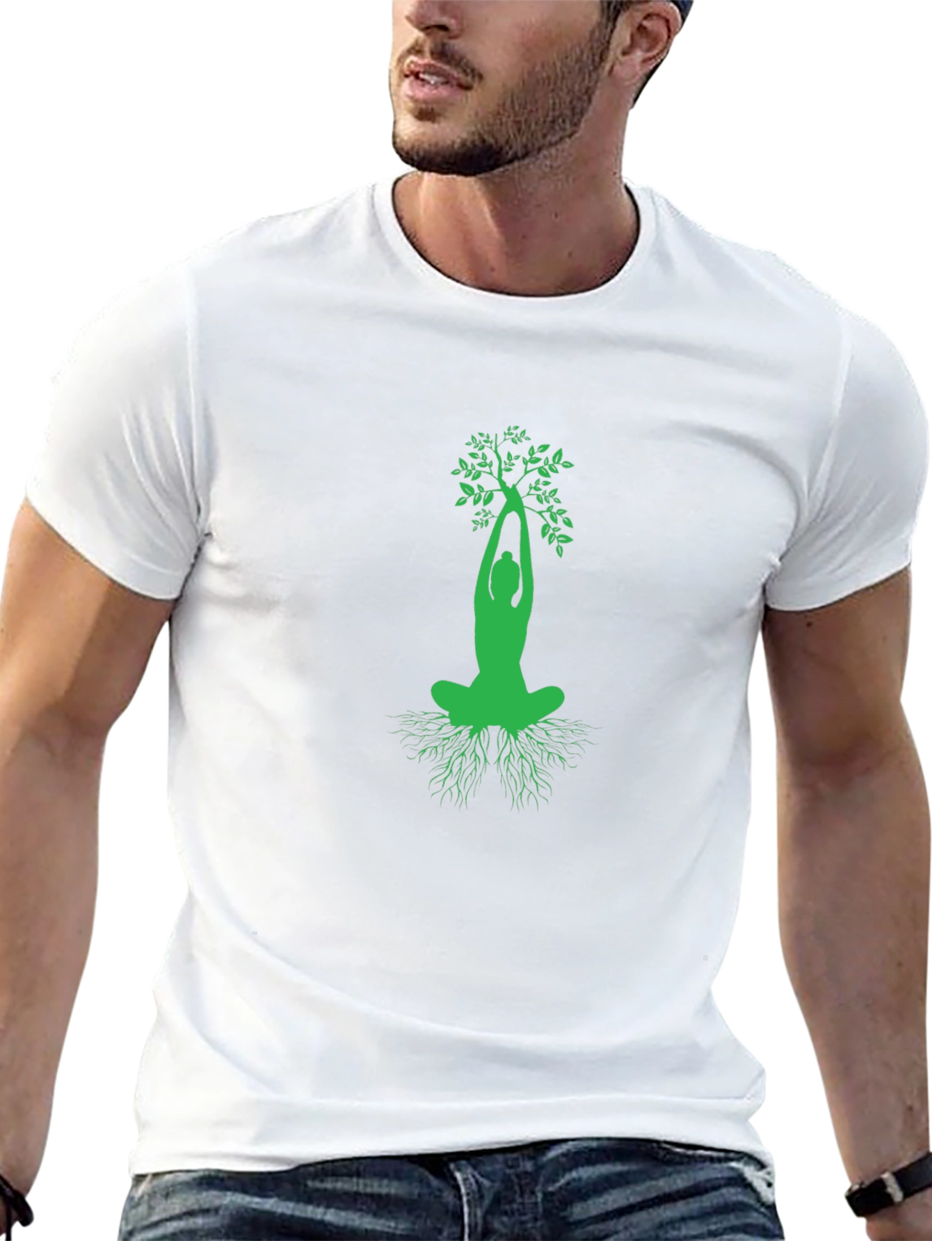Yoga Tree T-Shirt - Rooted in Wellness