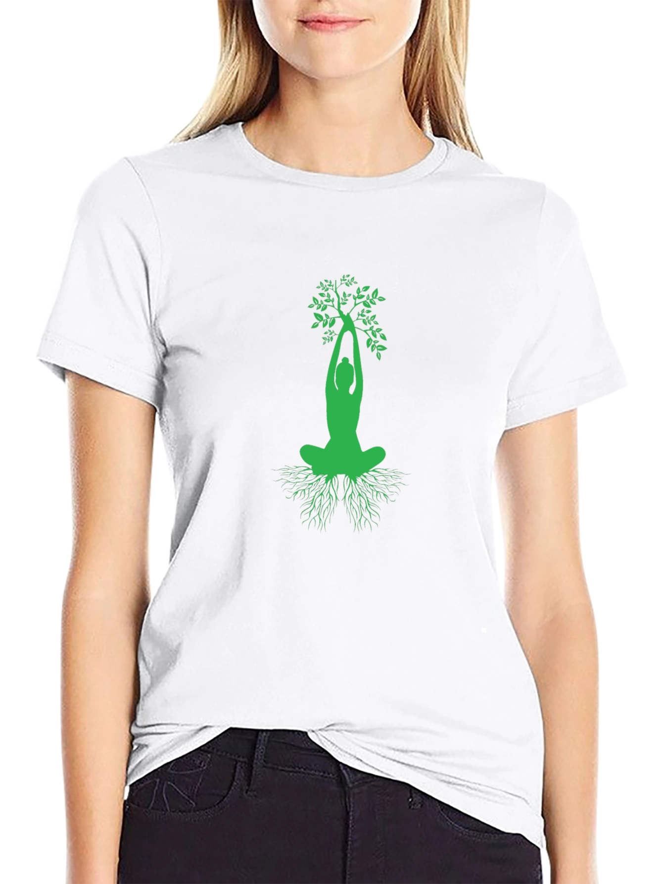 Yoga Tree T-Shirt - Rooted in Wellness