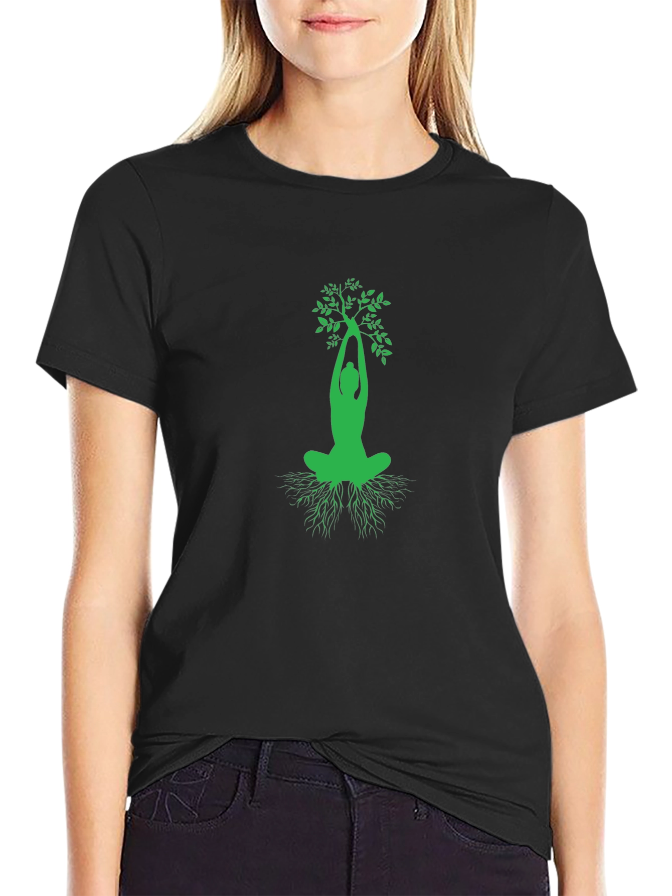 Yoga Tree T-Shirt - Rooted in Wellness