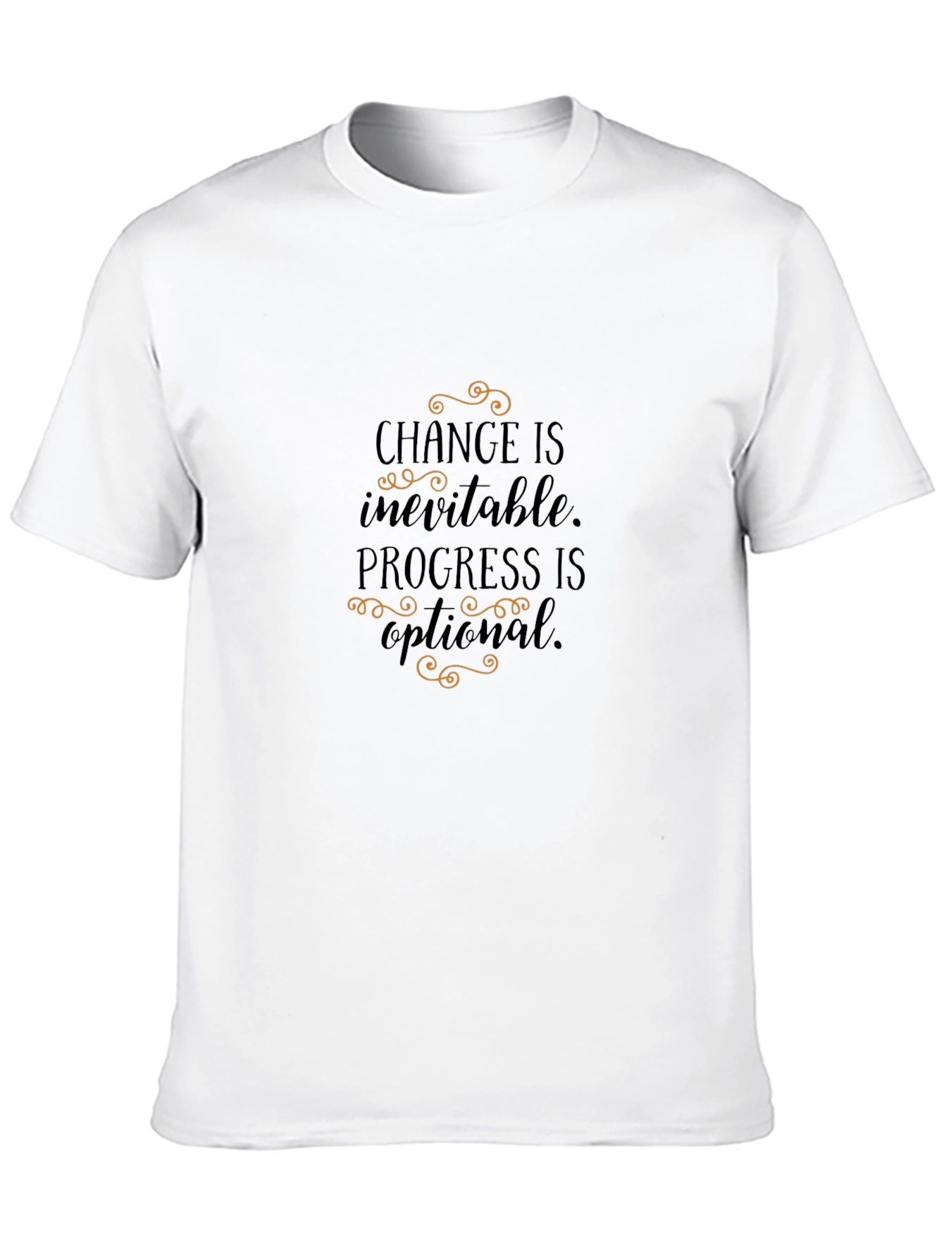 Inspirational Quote Black T-Shirt
