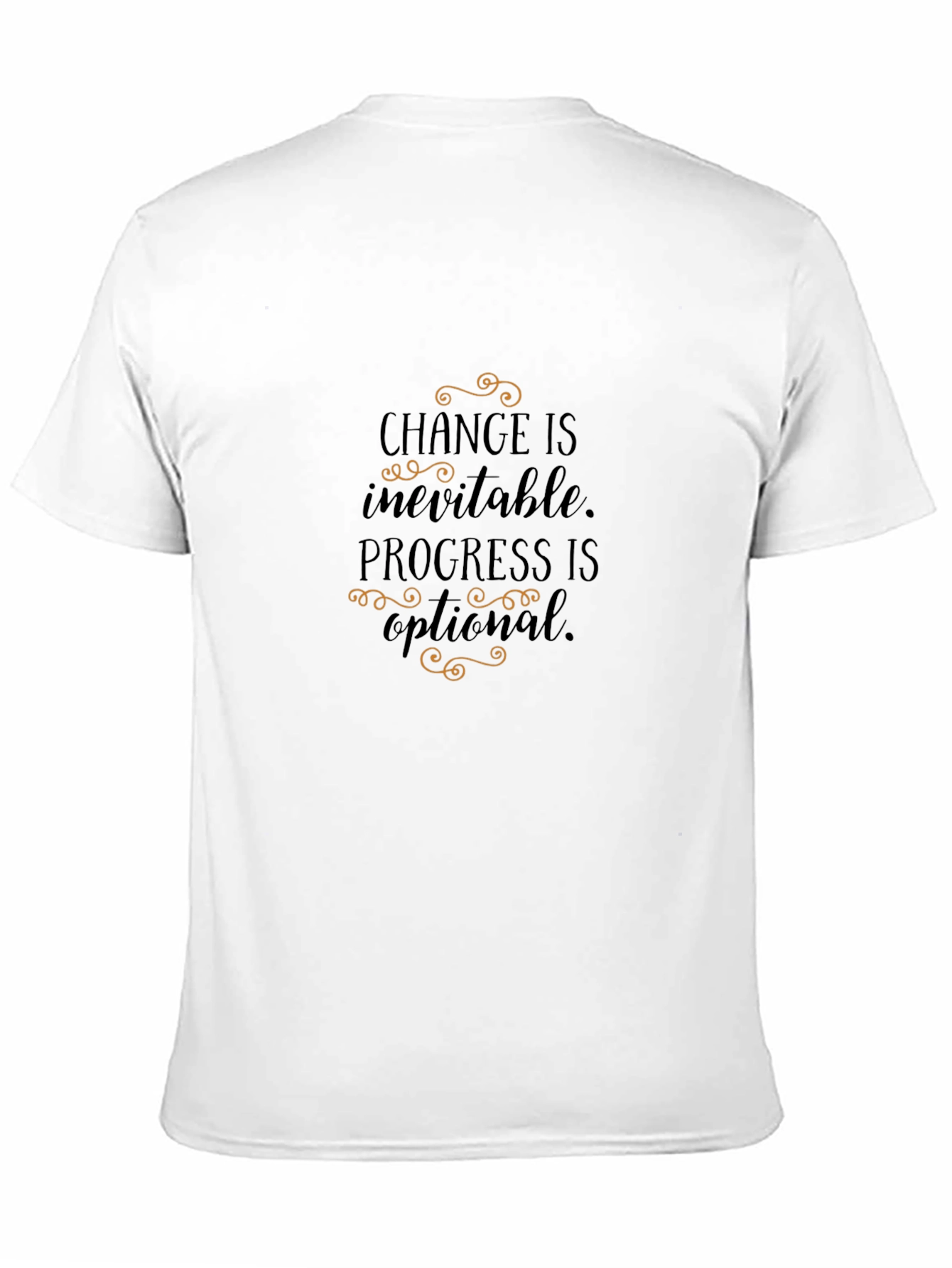Inspirational Quote Black T-Shirt