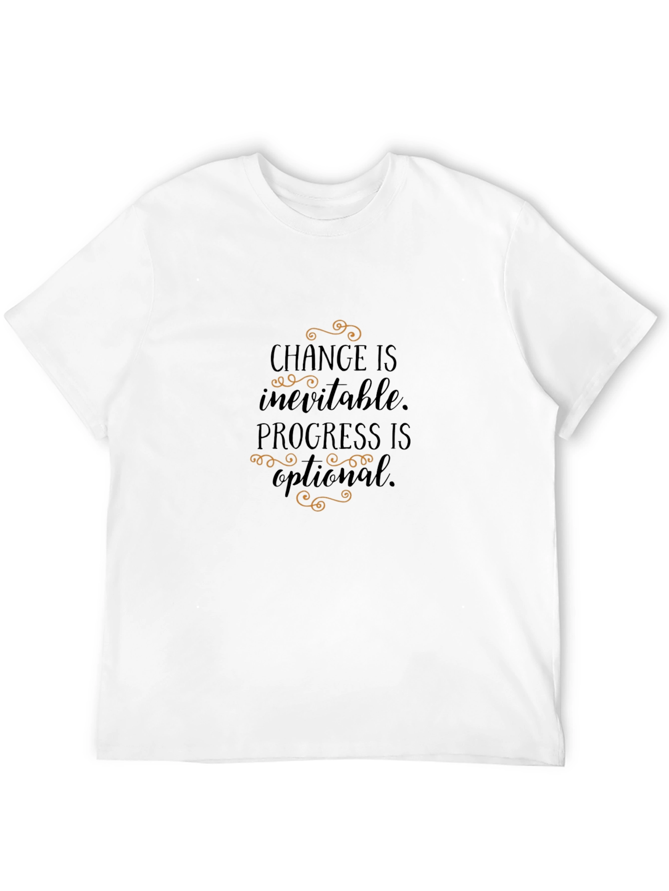 Inspirational Quote Black T-Shirt