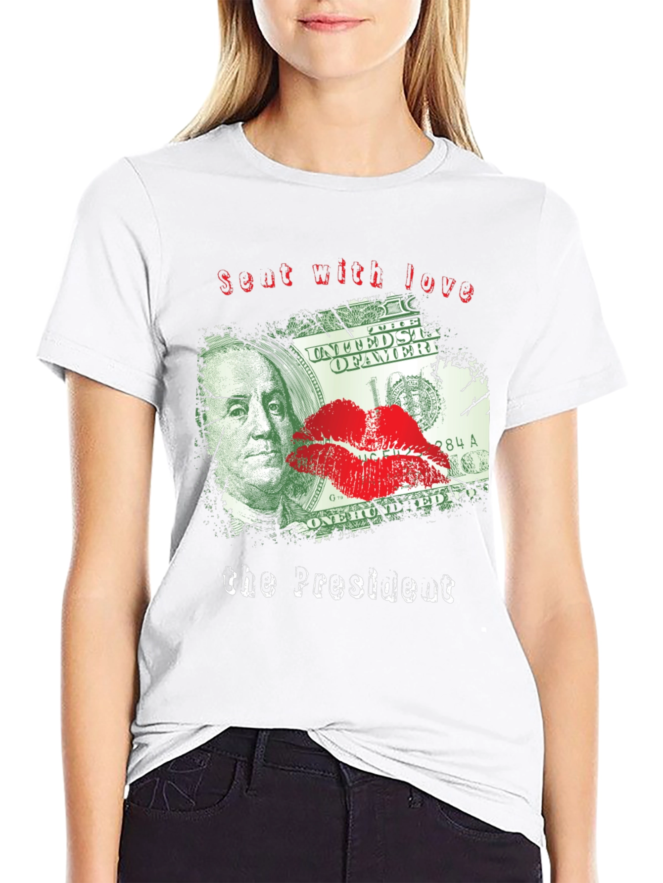 Money Lips Graphic Tee