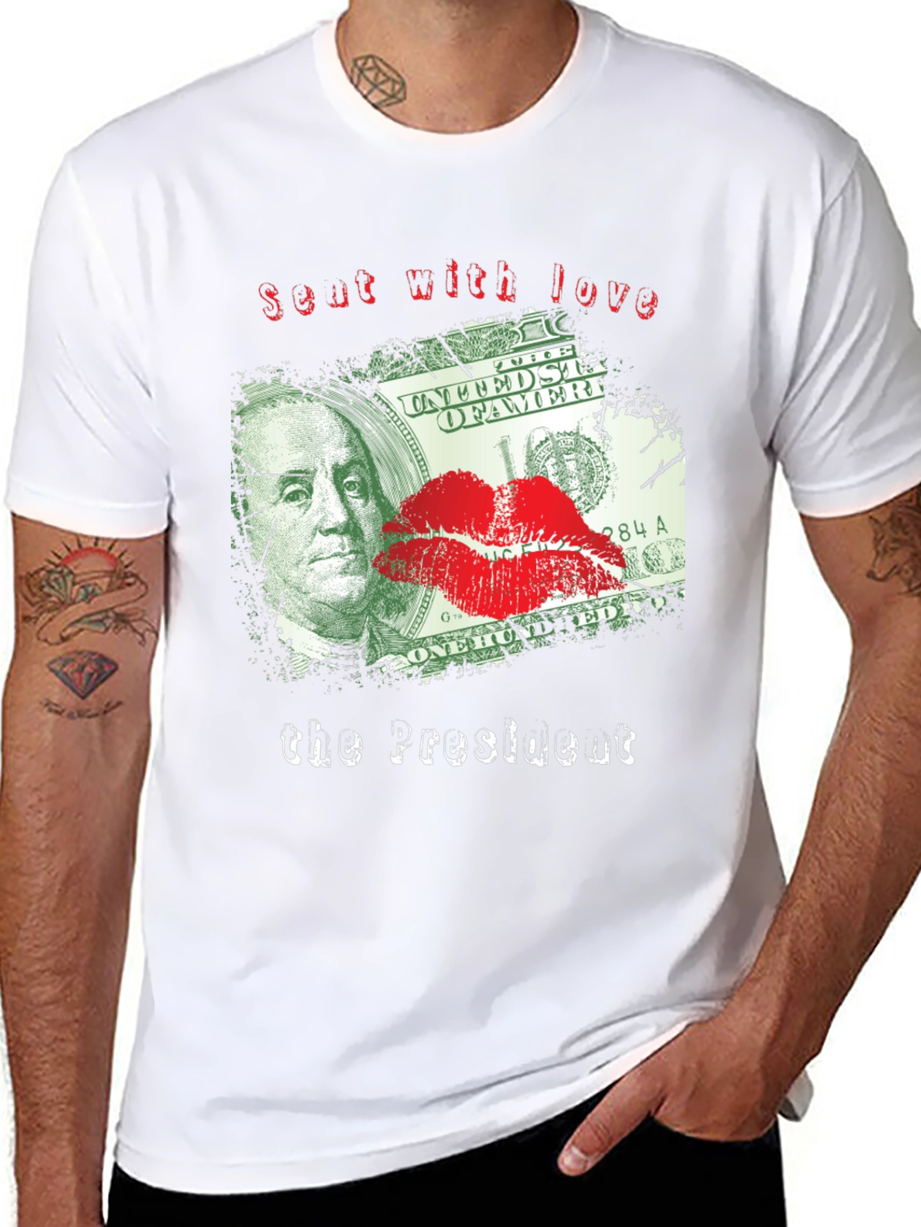 Money Lips Graphic Tee