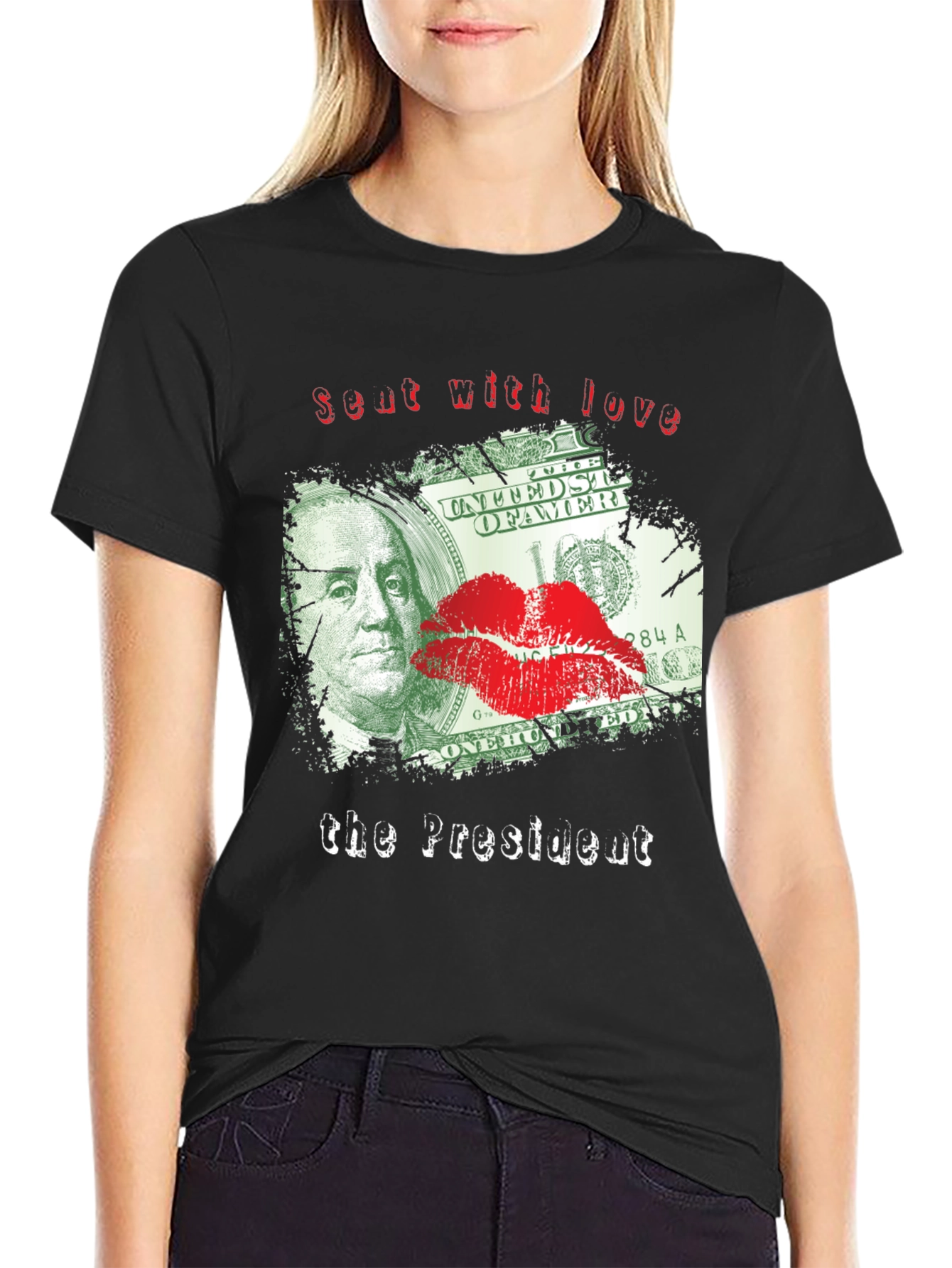 Money Lips Graphic Tee