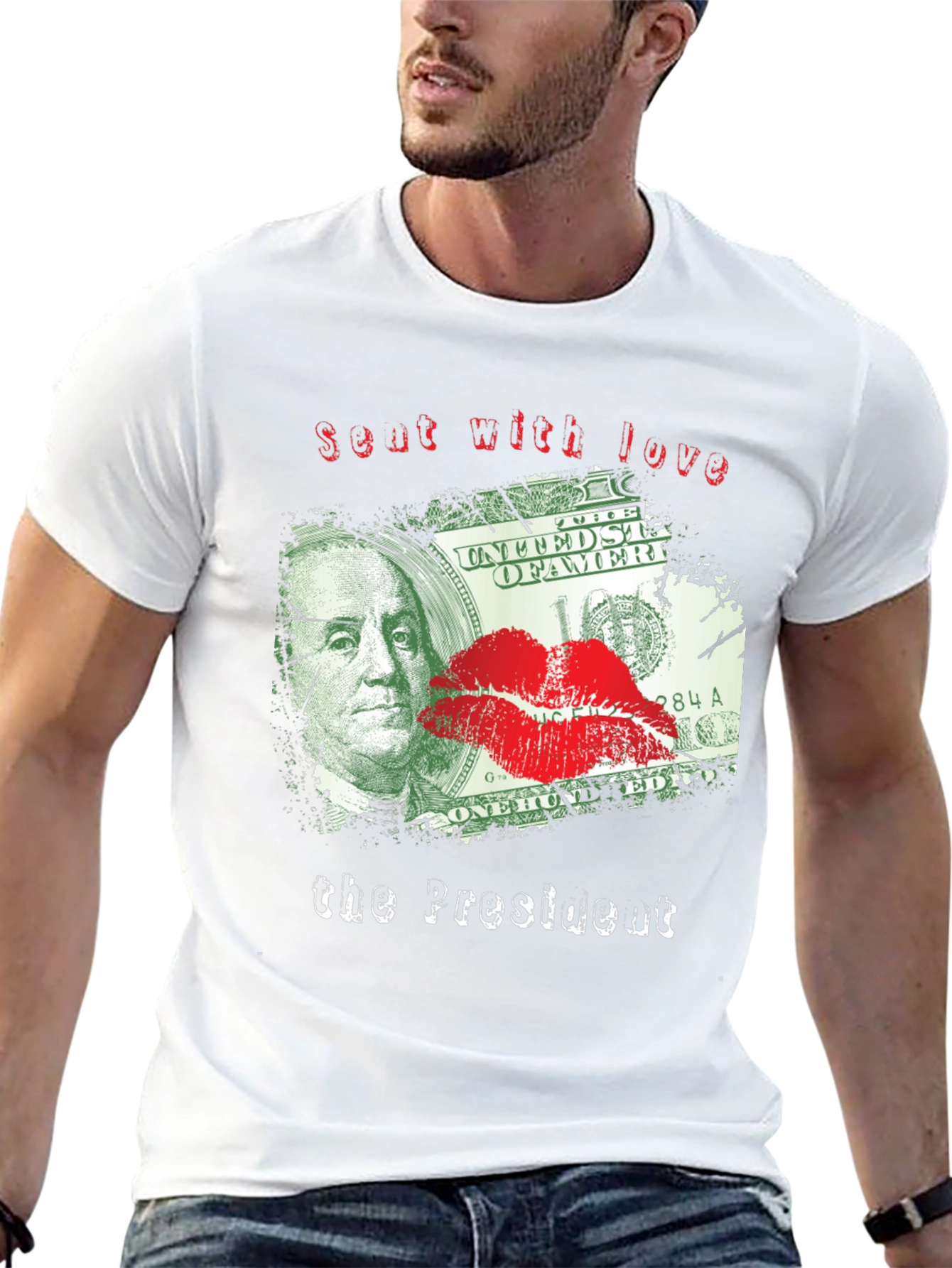 Money Lips Graphic Tee