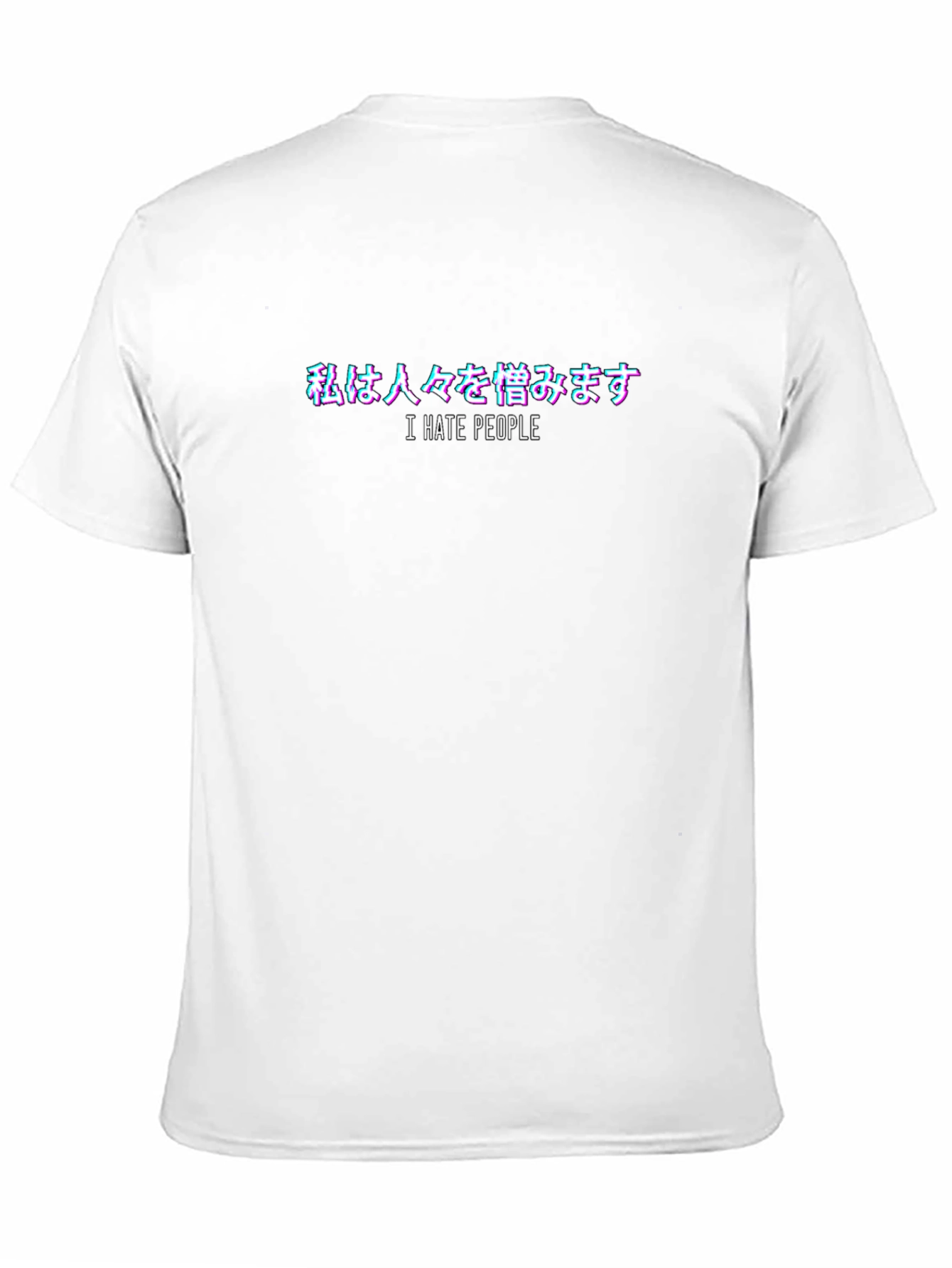 I Hate People Graphic Tee - Black T-Shirt