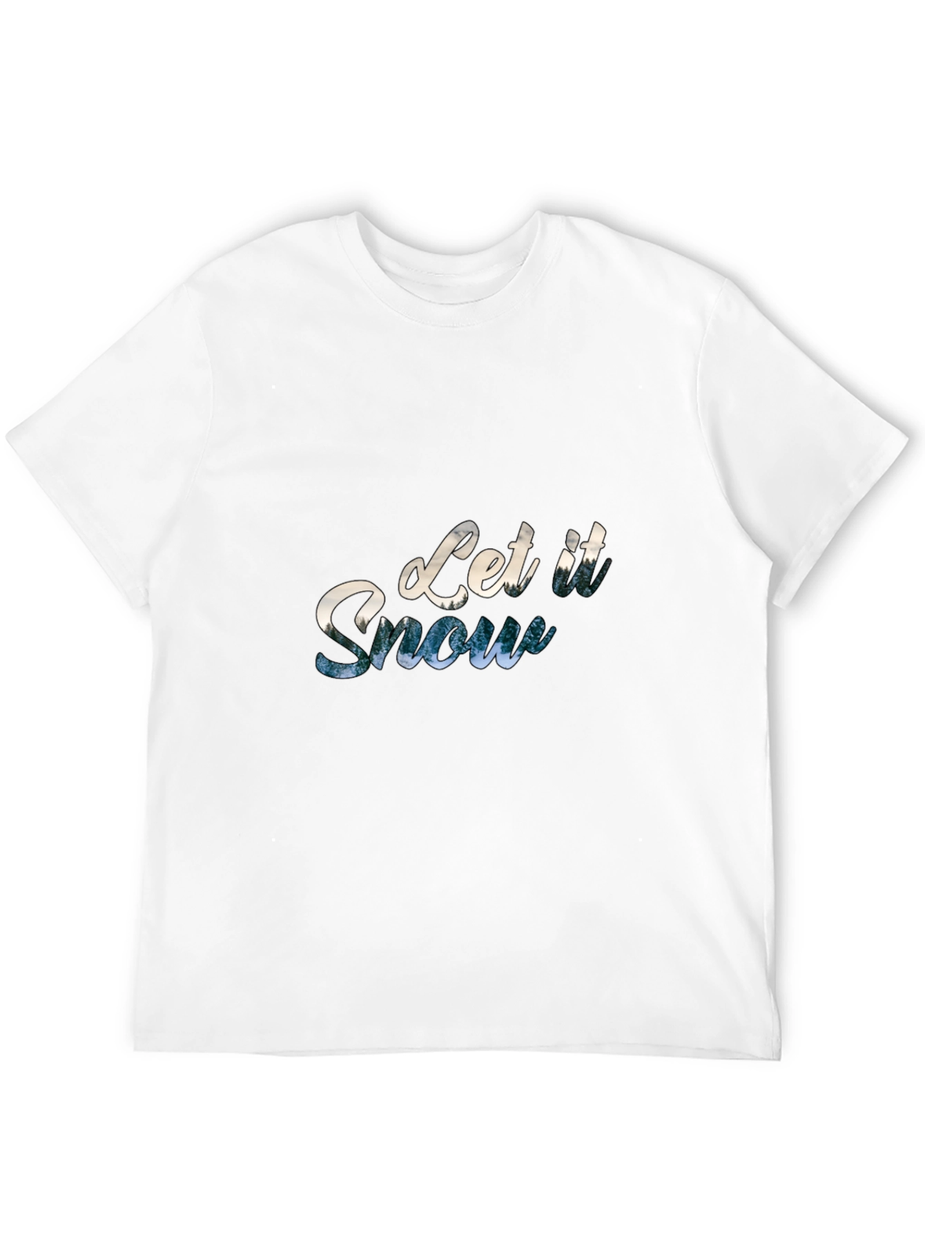 Let it Snow Graphic Tee - Winter Holiday T-Shirt
