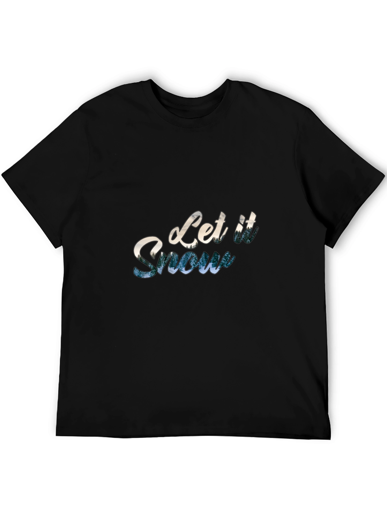 Let it Snow Graphic Tee - Winter Holiday T-Shirt
