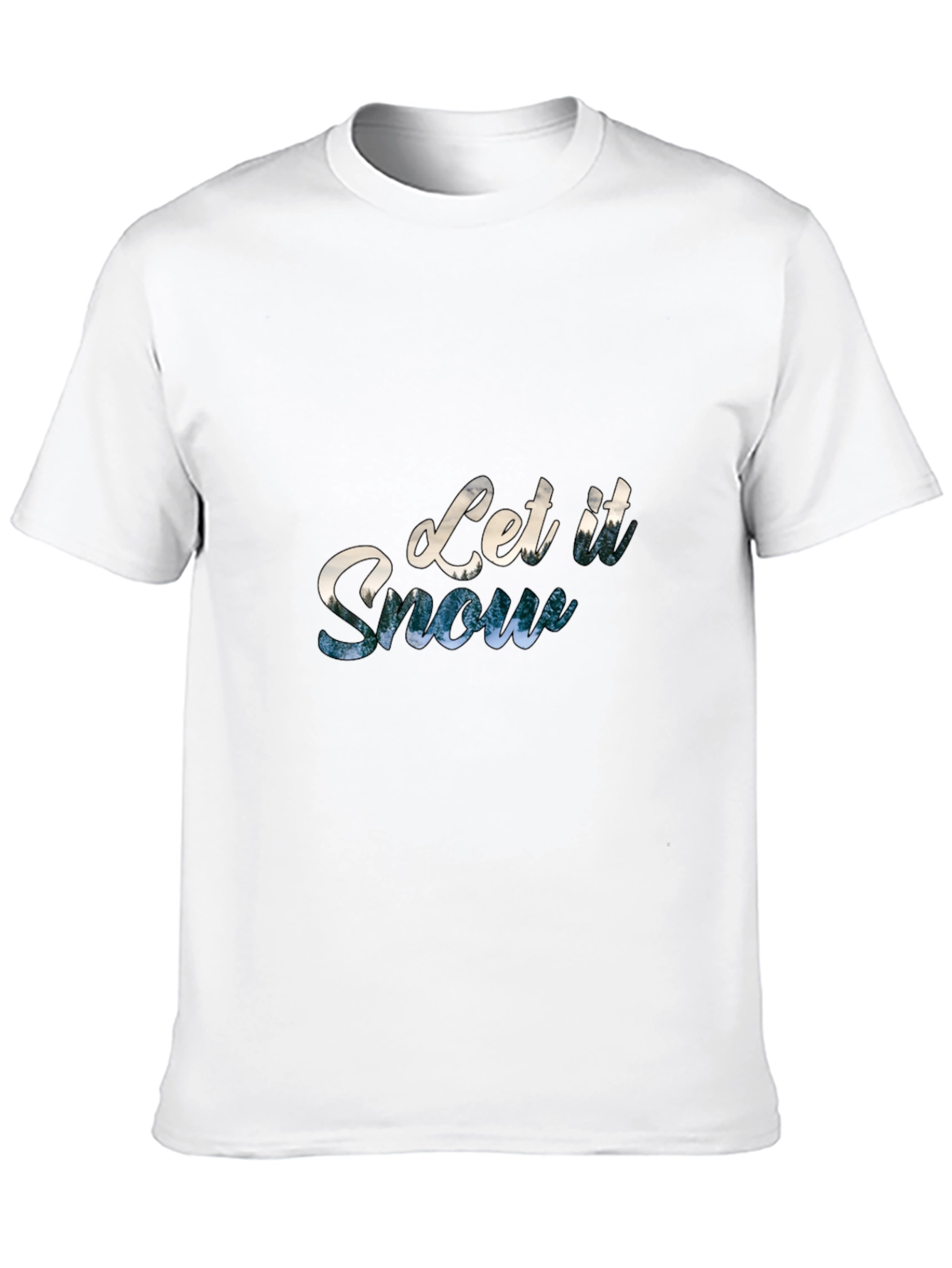 Let it Snow Graphic Tee - Winter Holiday T-Shirt