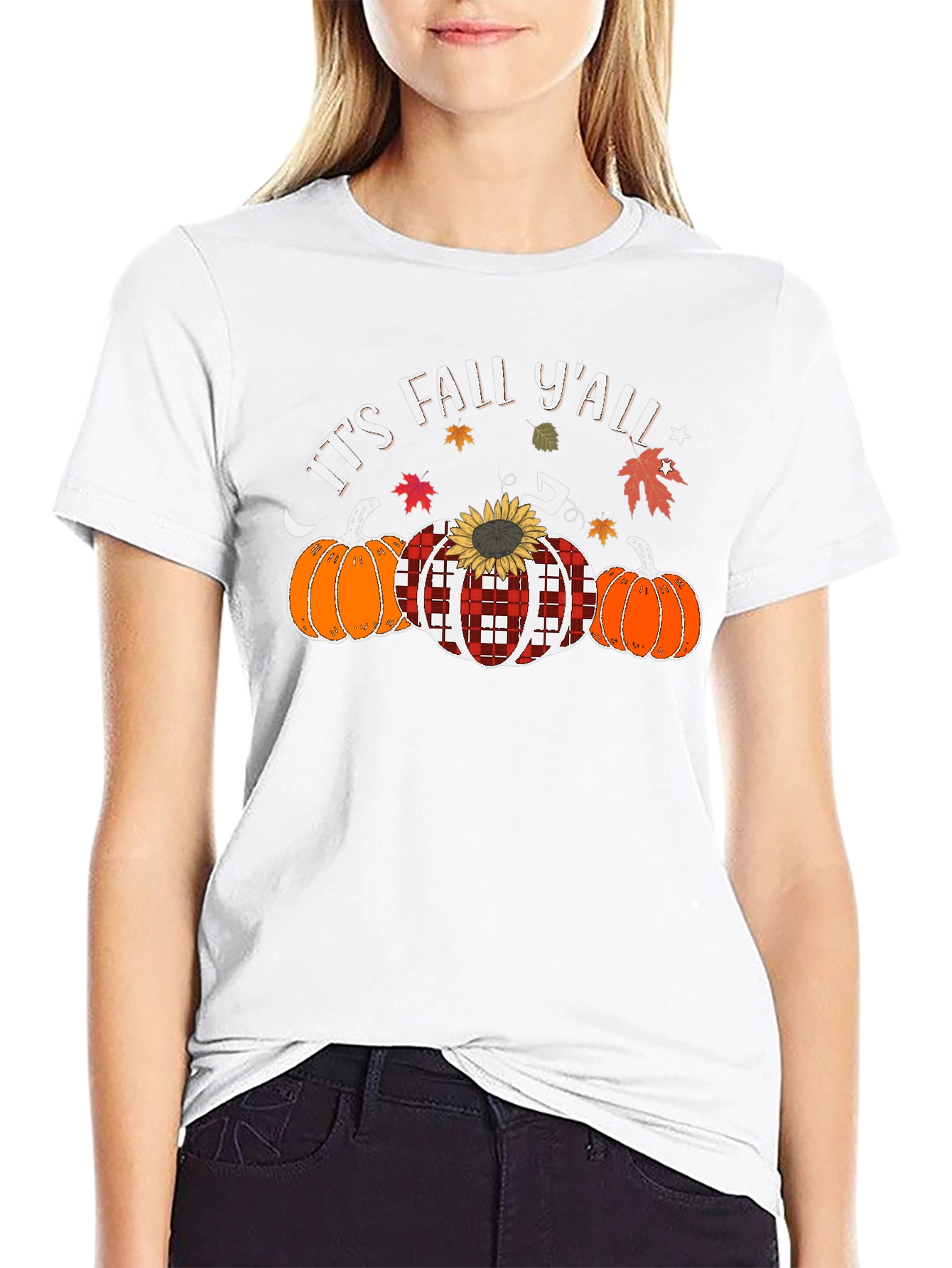 Its Fall Yall Pumpkin T-Shirt