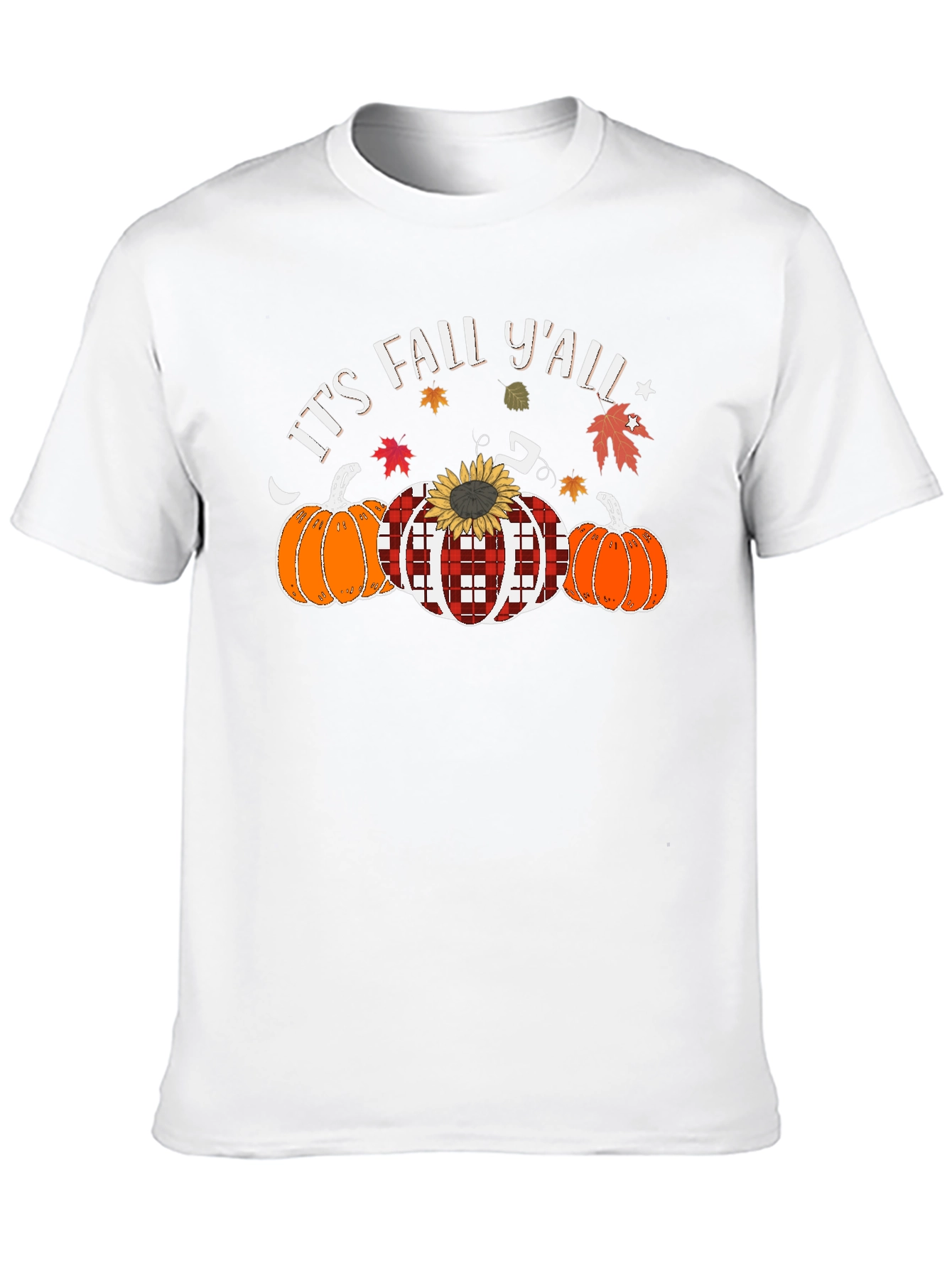 Its Fall Yall Pumpkin T-Shirt