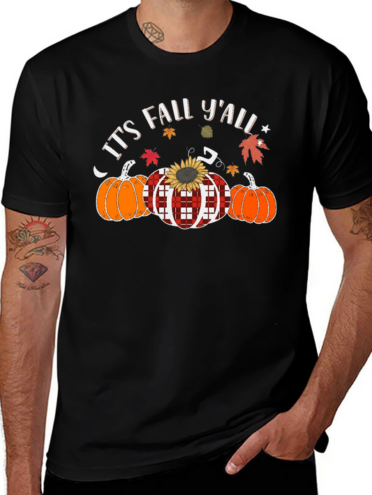 Its Fall Yall Pumpkin T-Shirt