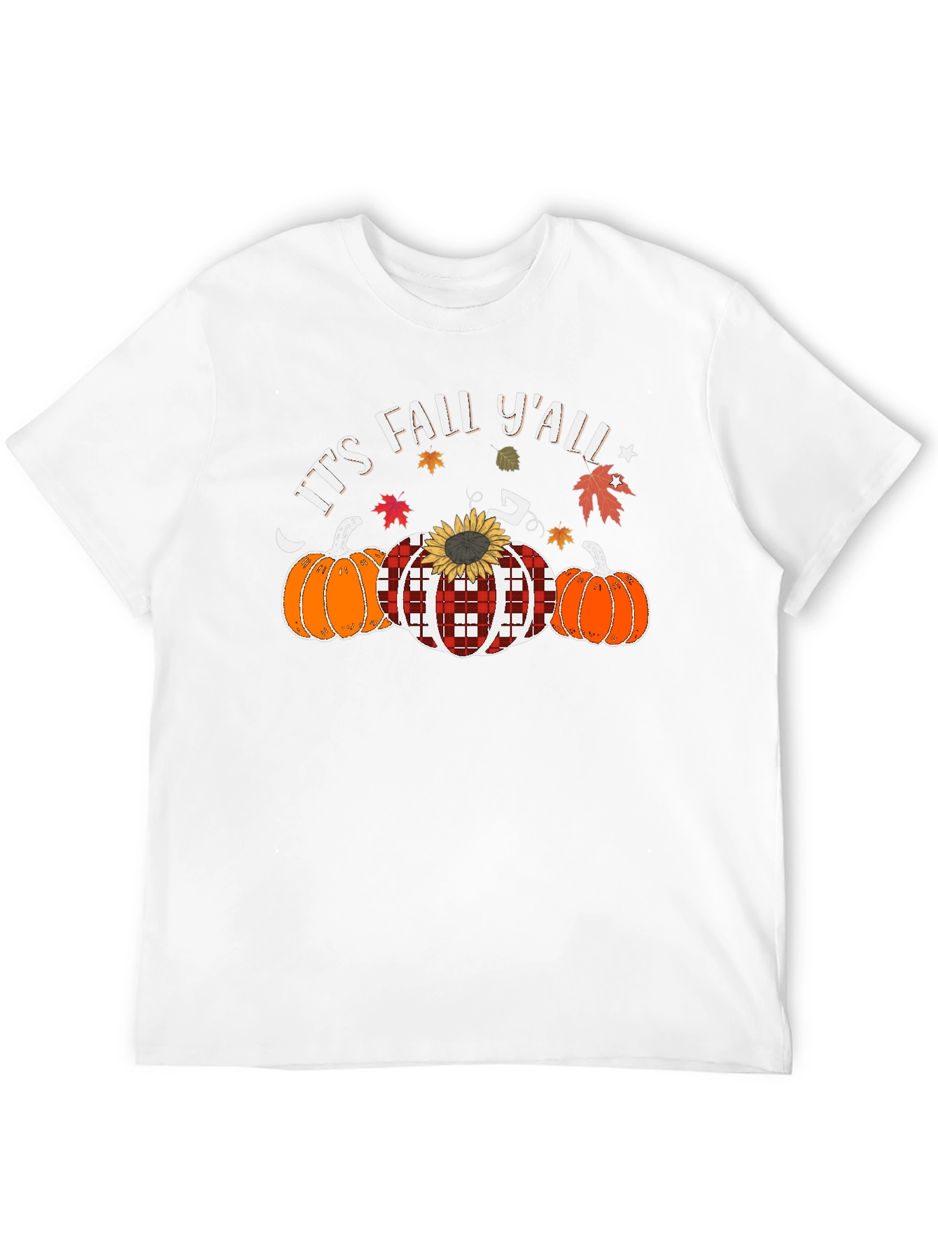 Its Fall Yall Pumpkin T-Shirt