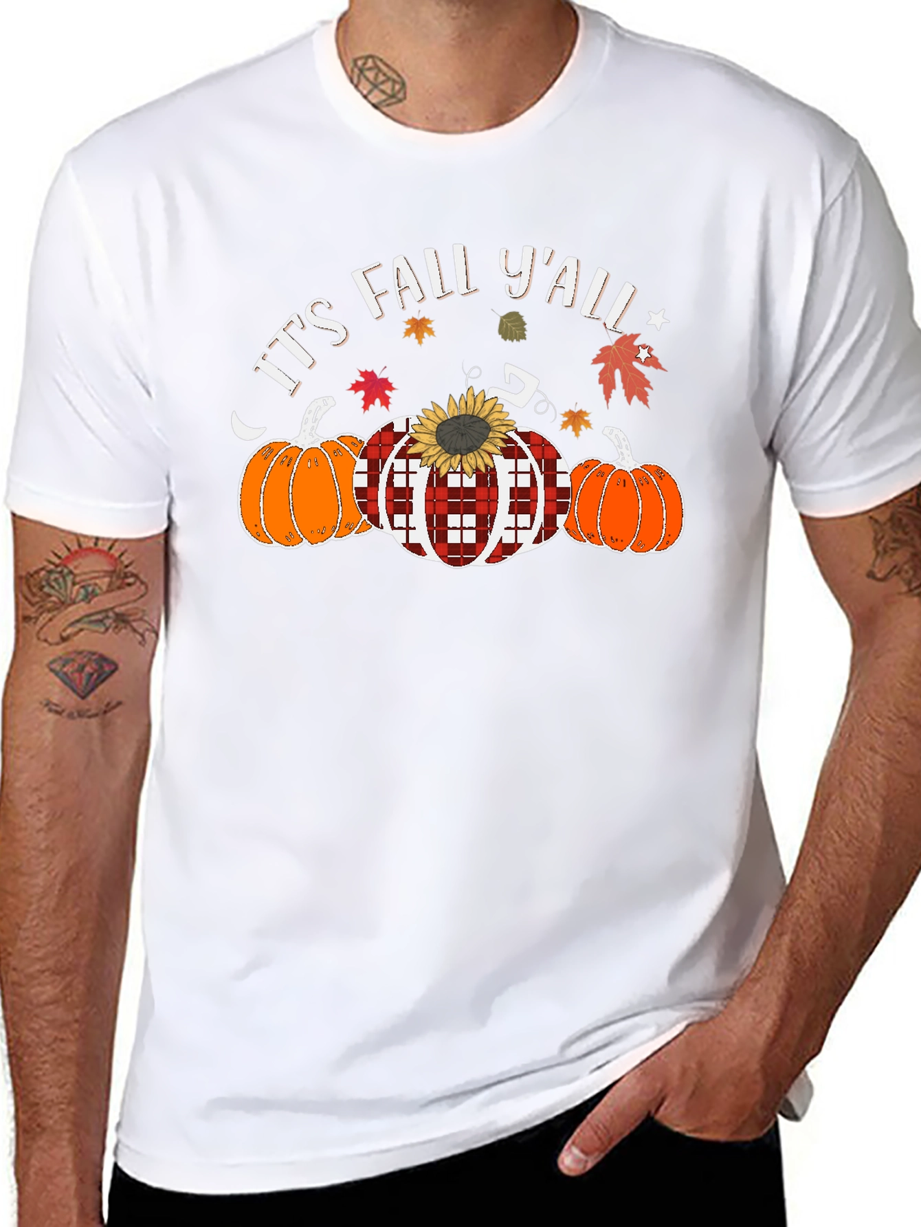 Its Fall Yall Pumpkin T-Shirt