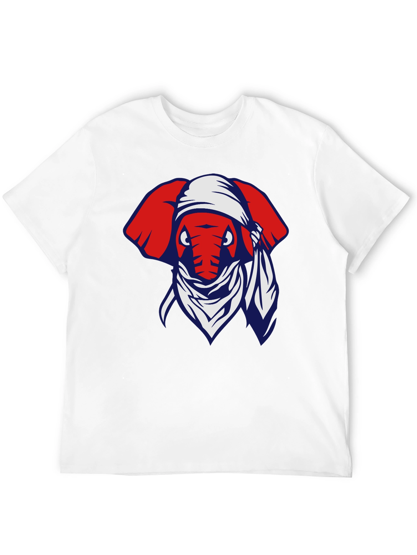 Bandana Elephant Graphic Tee - Cool Casual Style
