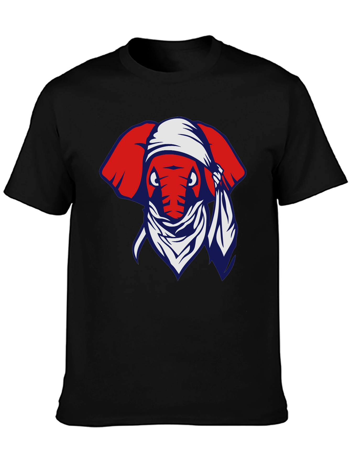 Bandana Elephant Graphic Tee - Cool Casual Style