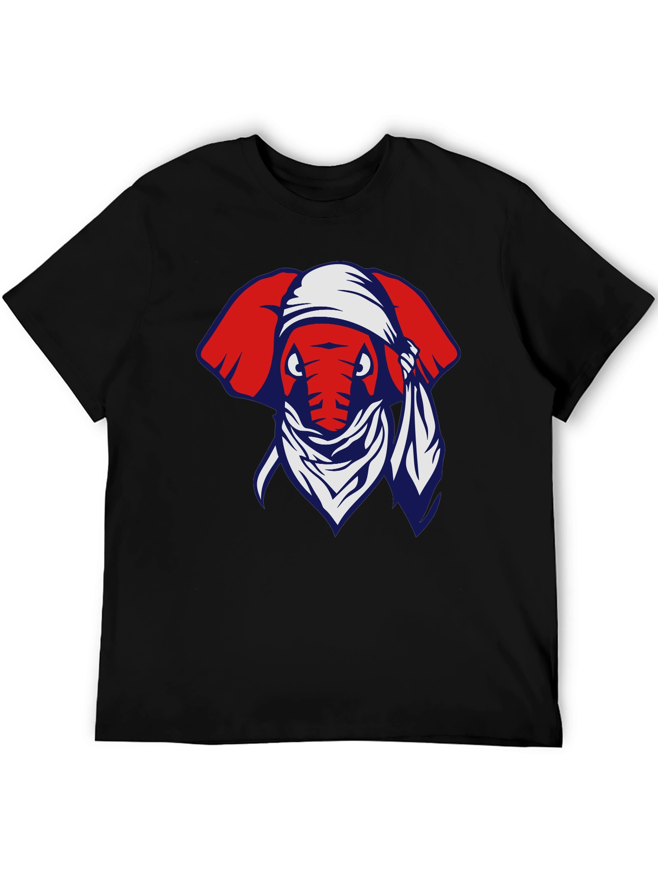 Bandana Elephant Graphic Tee - Cool Casual Style