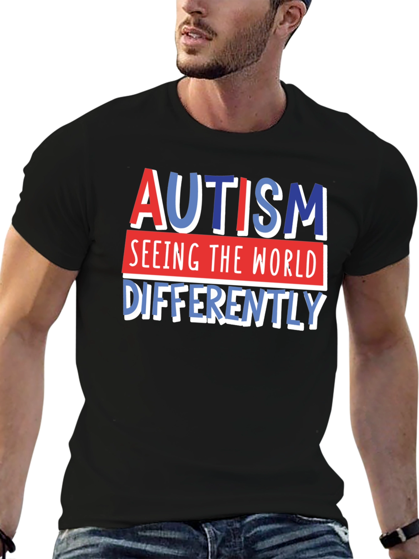 Autism Awareness T-Shirt - Seeing the World Differently