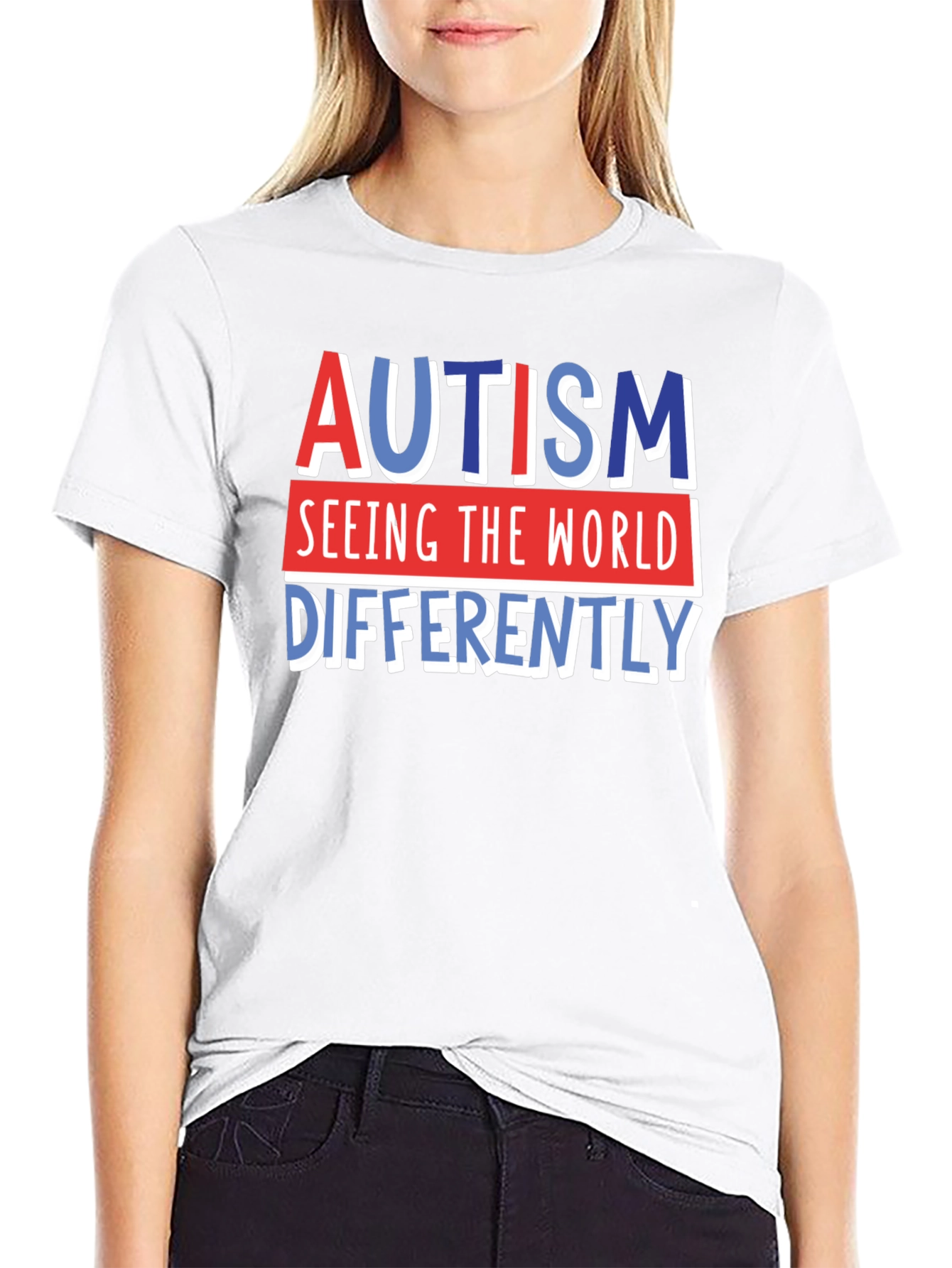 Autism Awareness T-Shirt - Seeing the World Differently