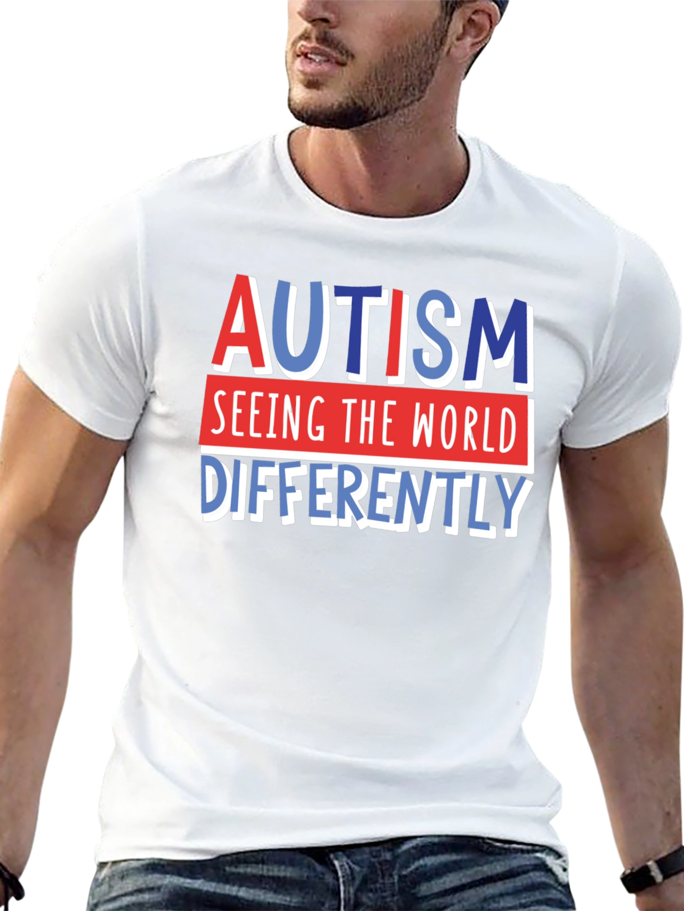 Autism Awareness T-Shirt - Seeing the World Differently