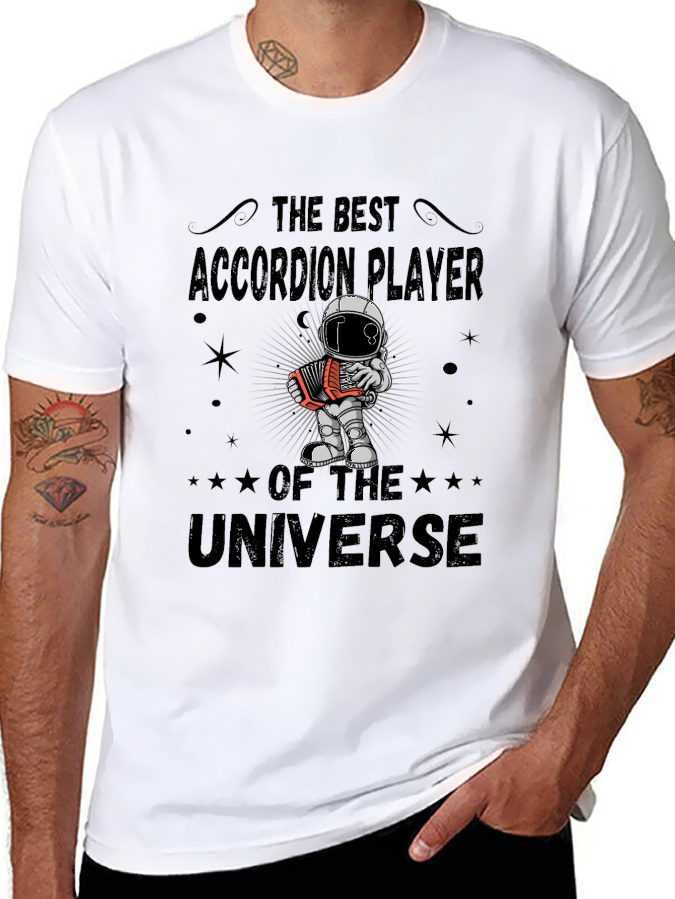 Accordion Player of the Universe T-Shirt
