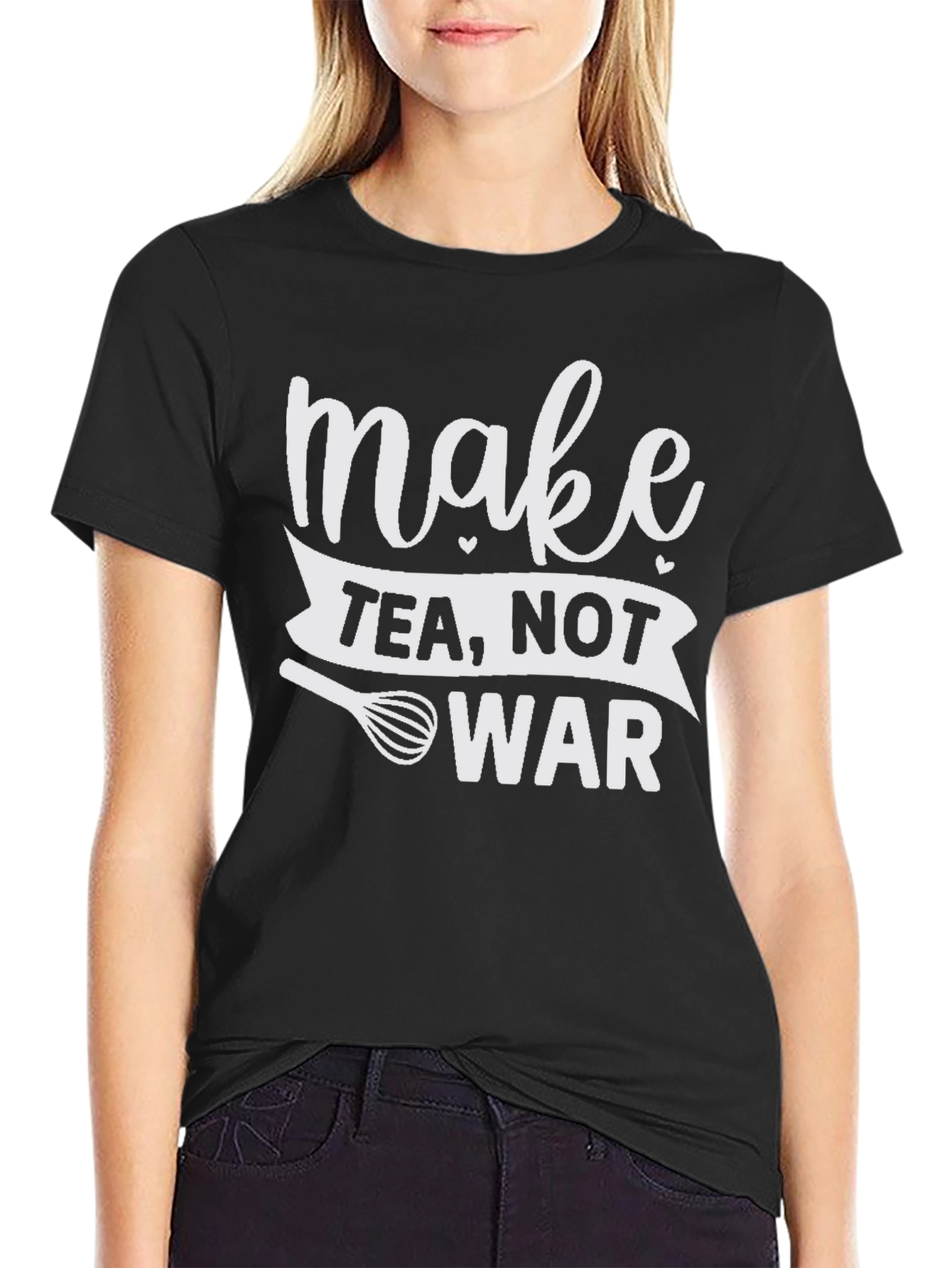 Make Tea Not War Graphic T-Shirt