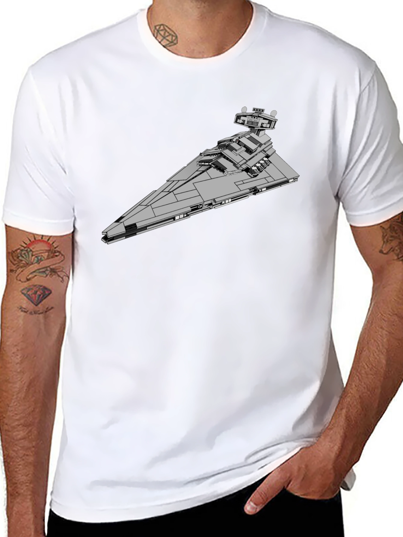 Star Destroyer Graphic T-Shirt - Galactic Empire Tee