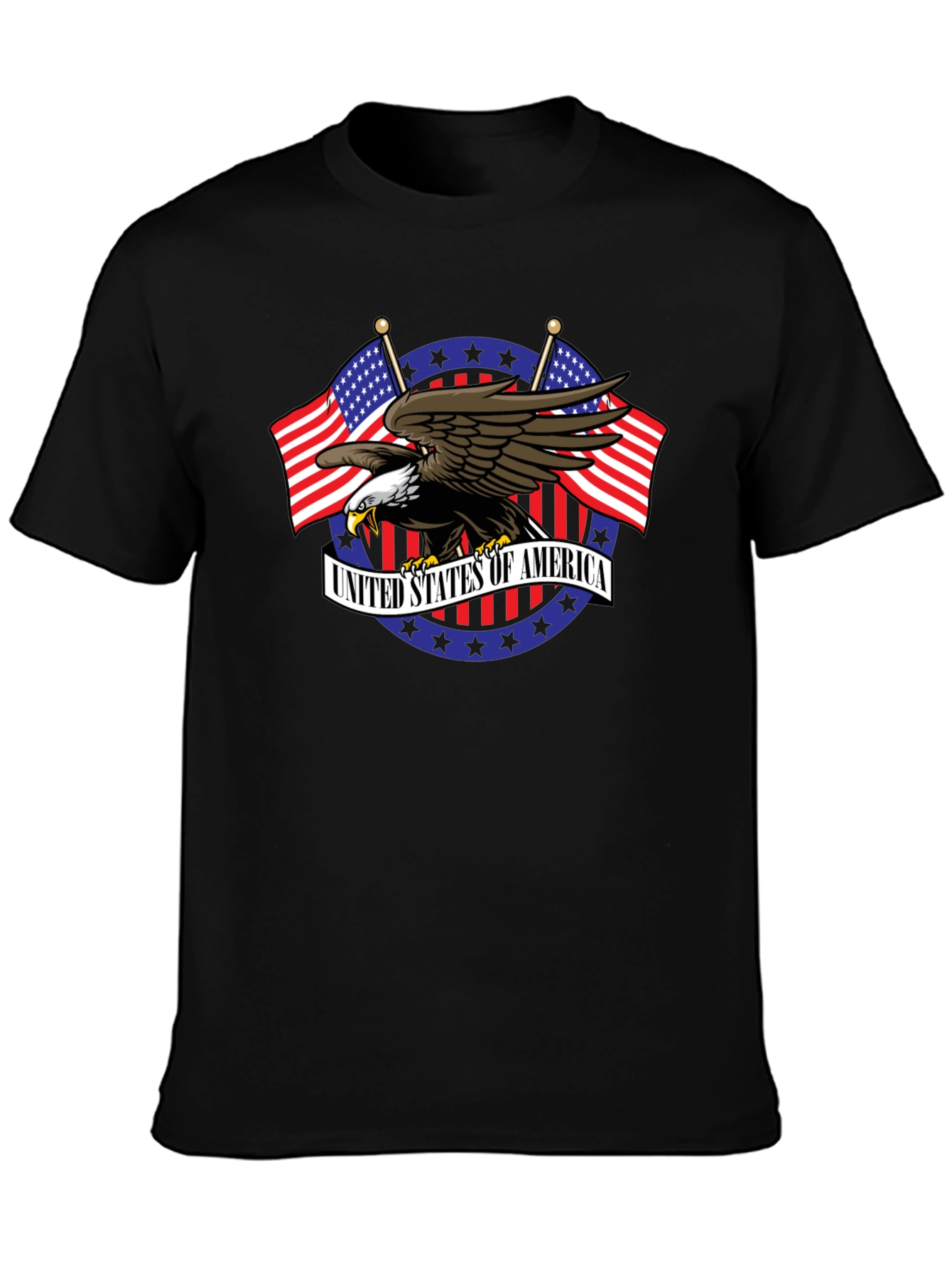 USA Eagle Graphic T-Shirt - Patriotic American Pride