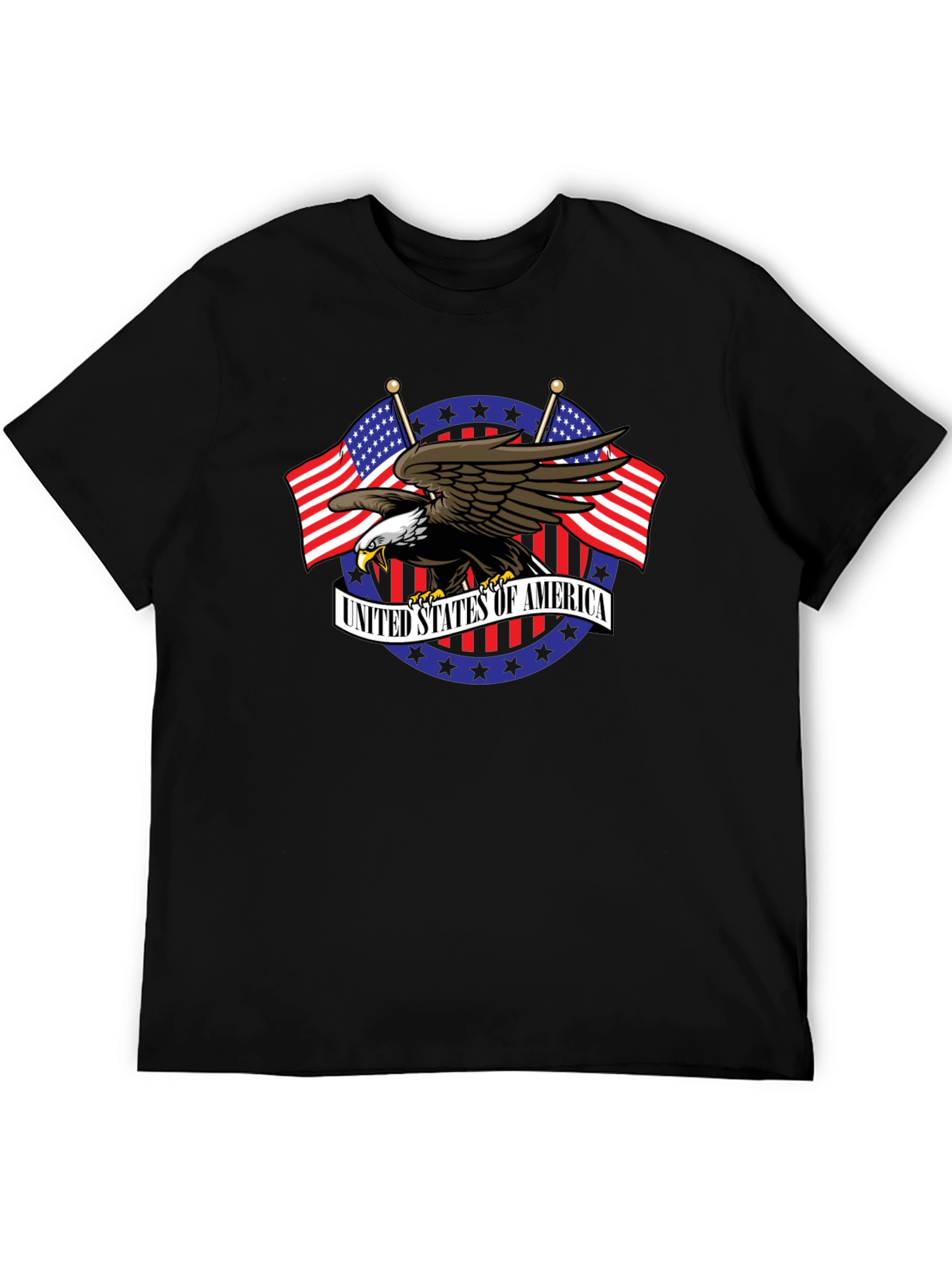 USA Eagle Graphic T-Shirt - Patriotic American Pride