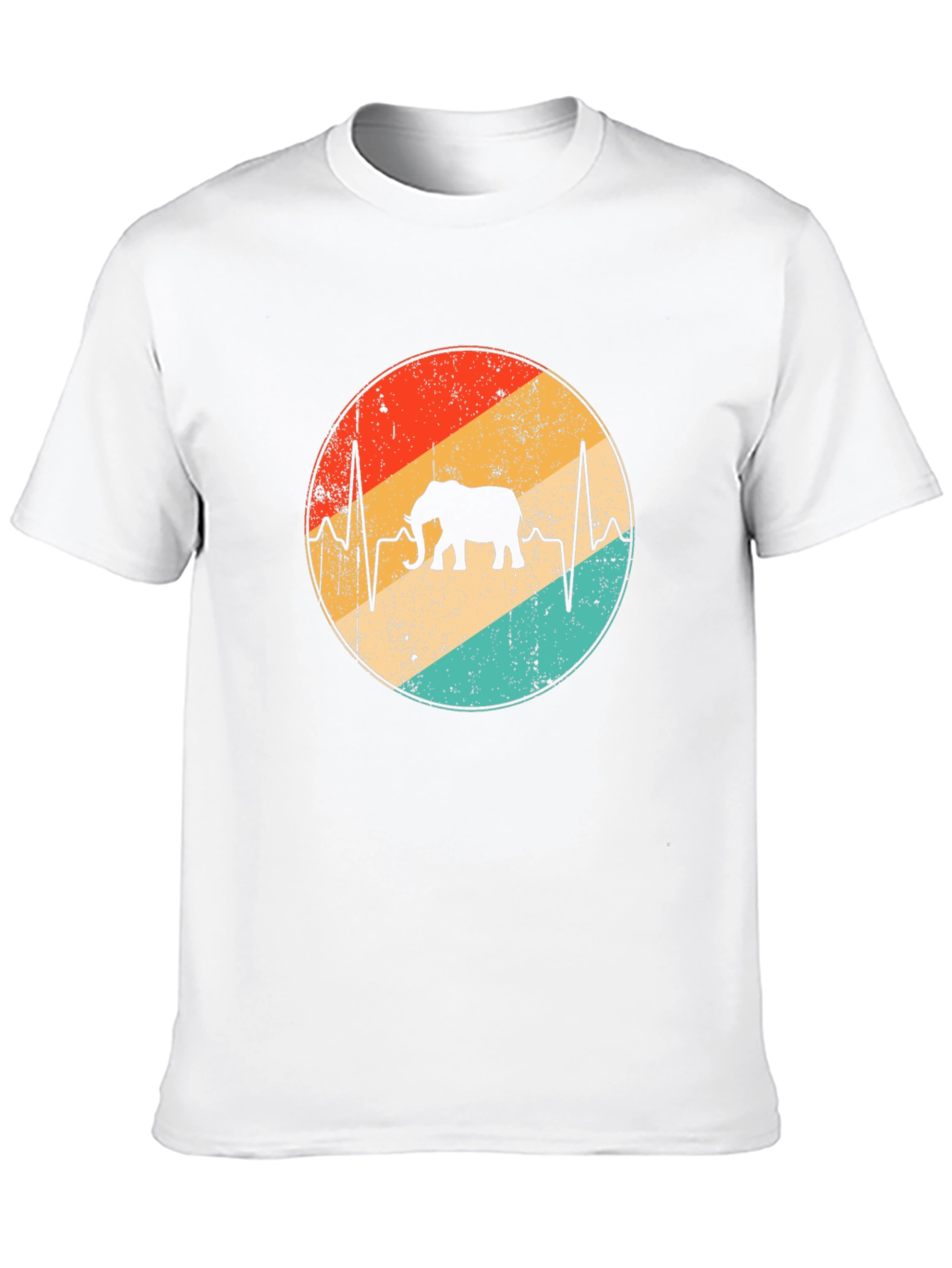Elephant Heartbeat Graphic T-Shirt