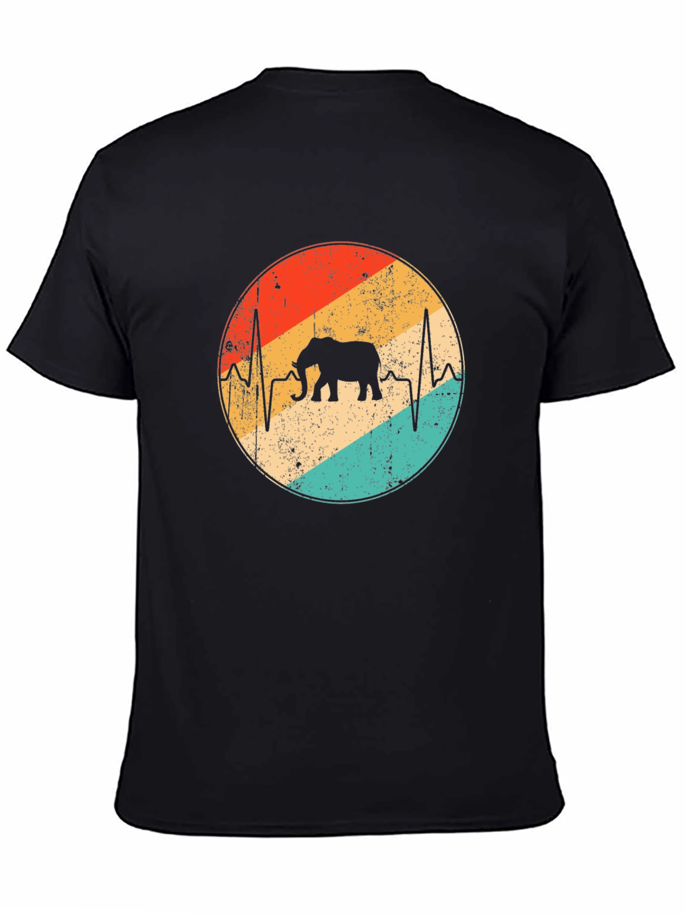 Elephant Heartbeat Graphic T-Shirt