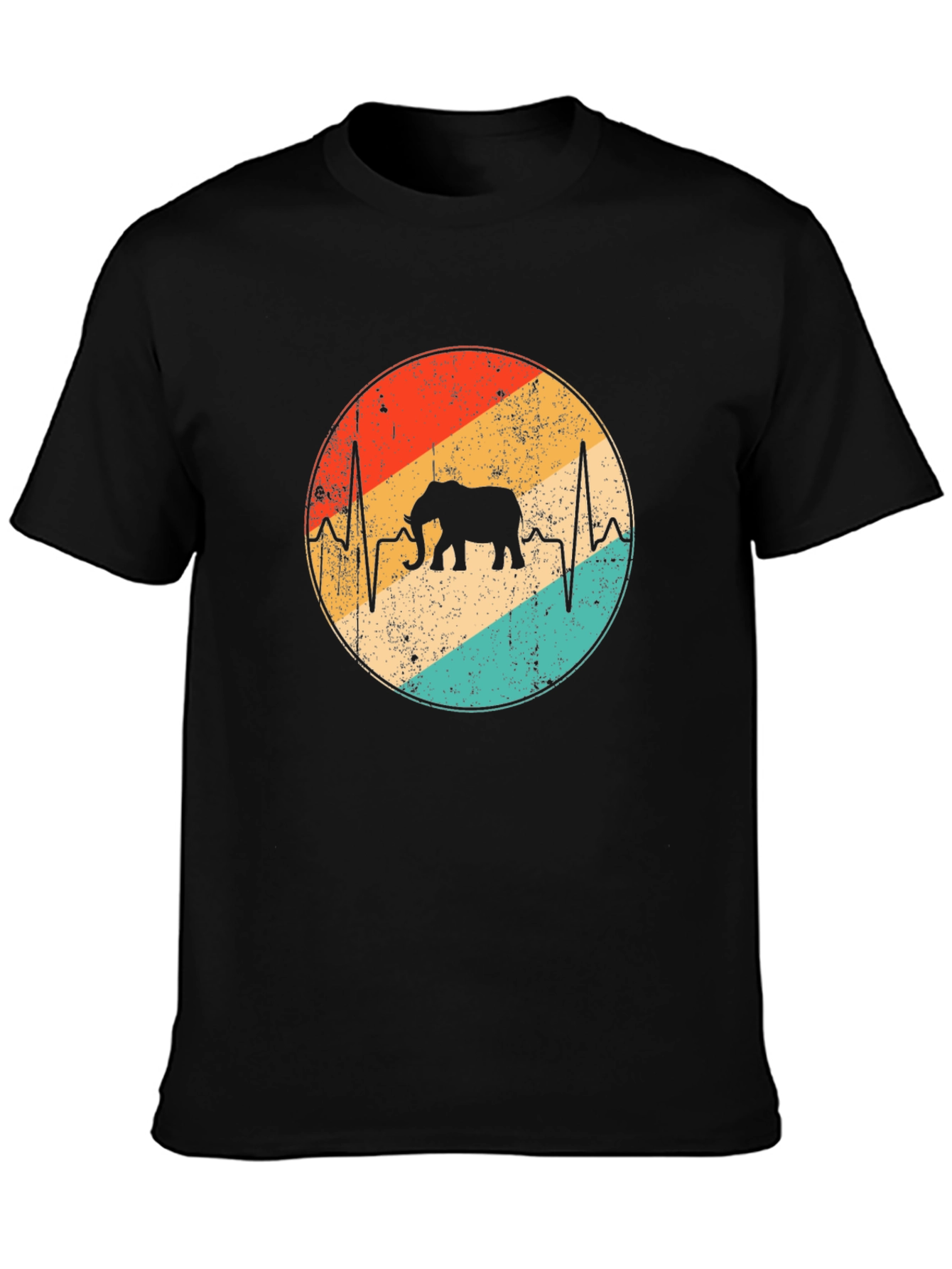 Elephant Heartbeat Graphic T-Shirt