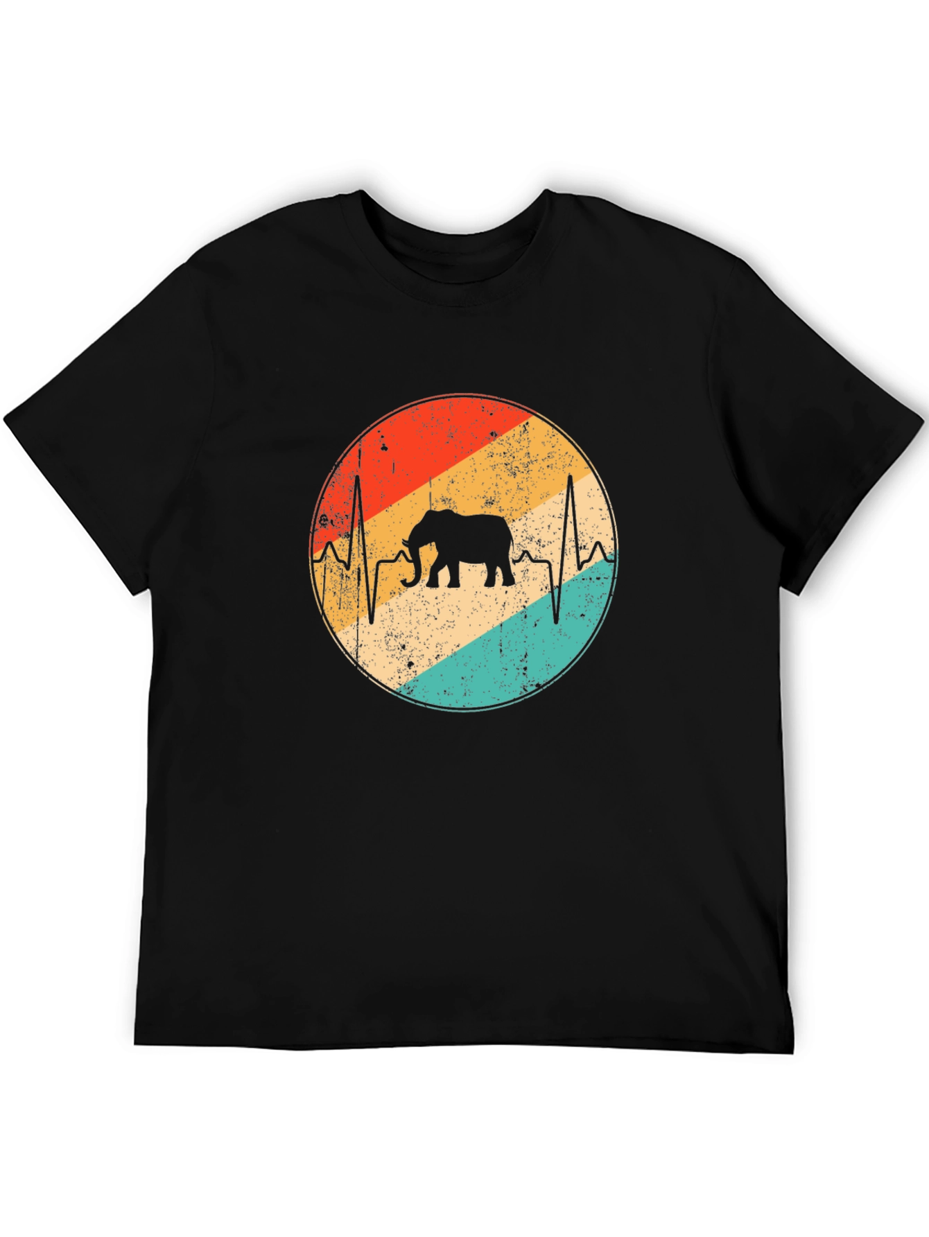 Elephant Heartbeat Graphic T-Shirt