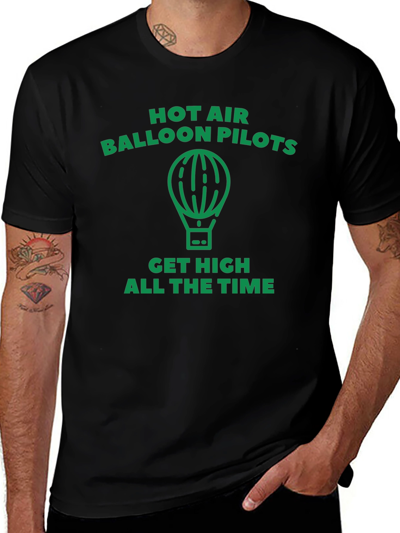 Hot Air Balloon Pilots Graphic T-Shirt