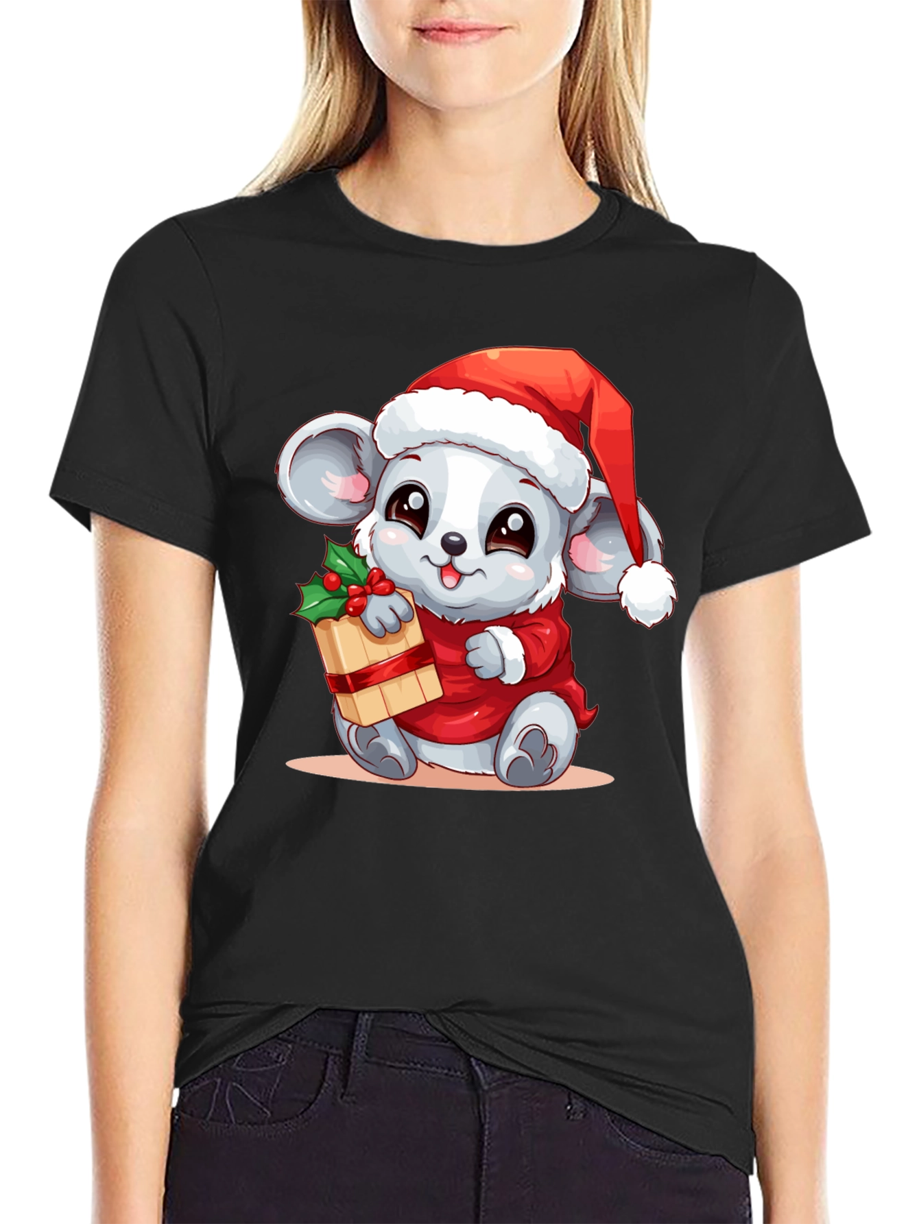 Festive Mouse Christmas T-Shirt