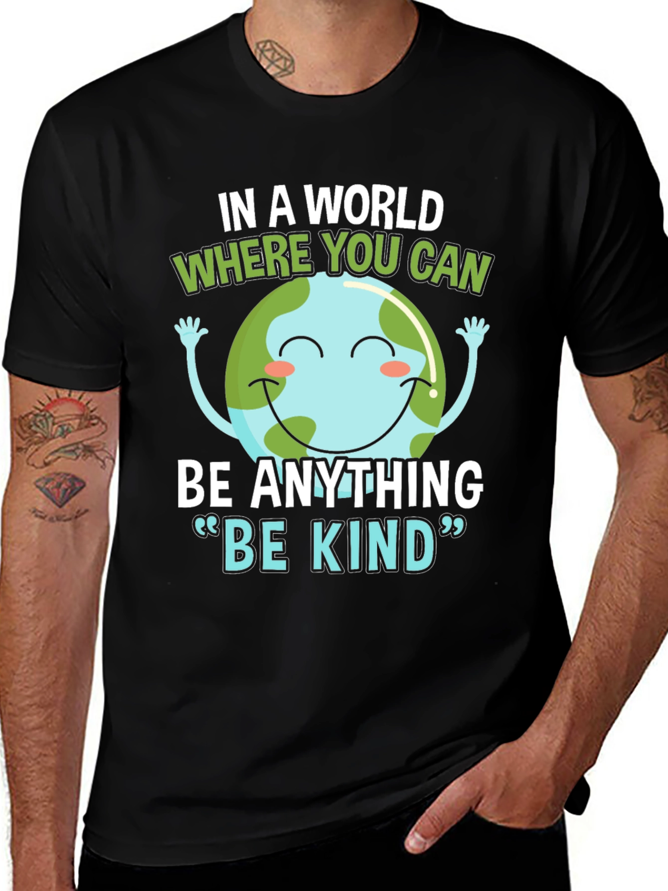 Be Kind Earth Graphic Tee