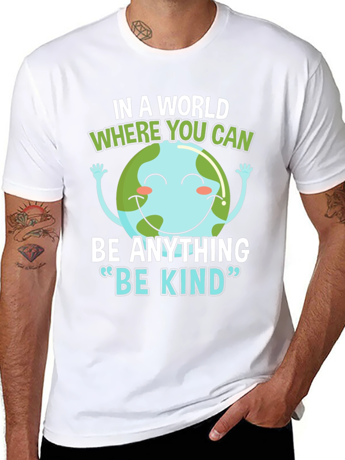 Be Kind Earth Graphic Tee