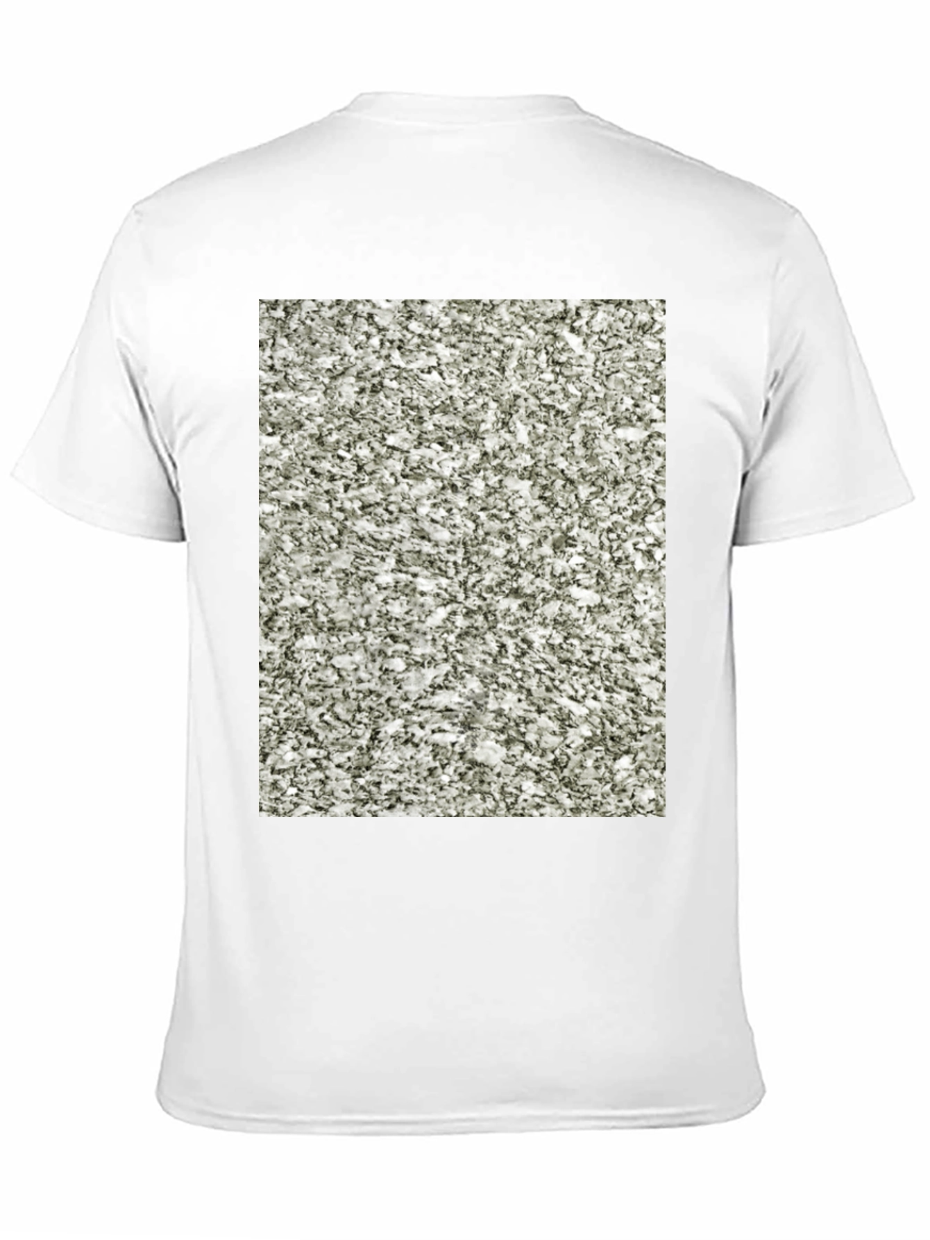 Granite Pattern Black T-Shirt