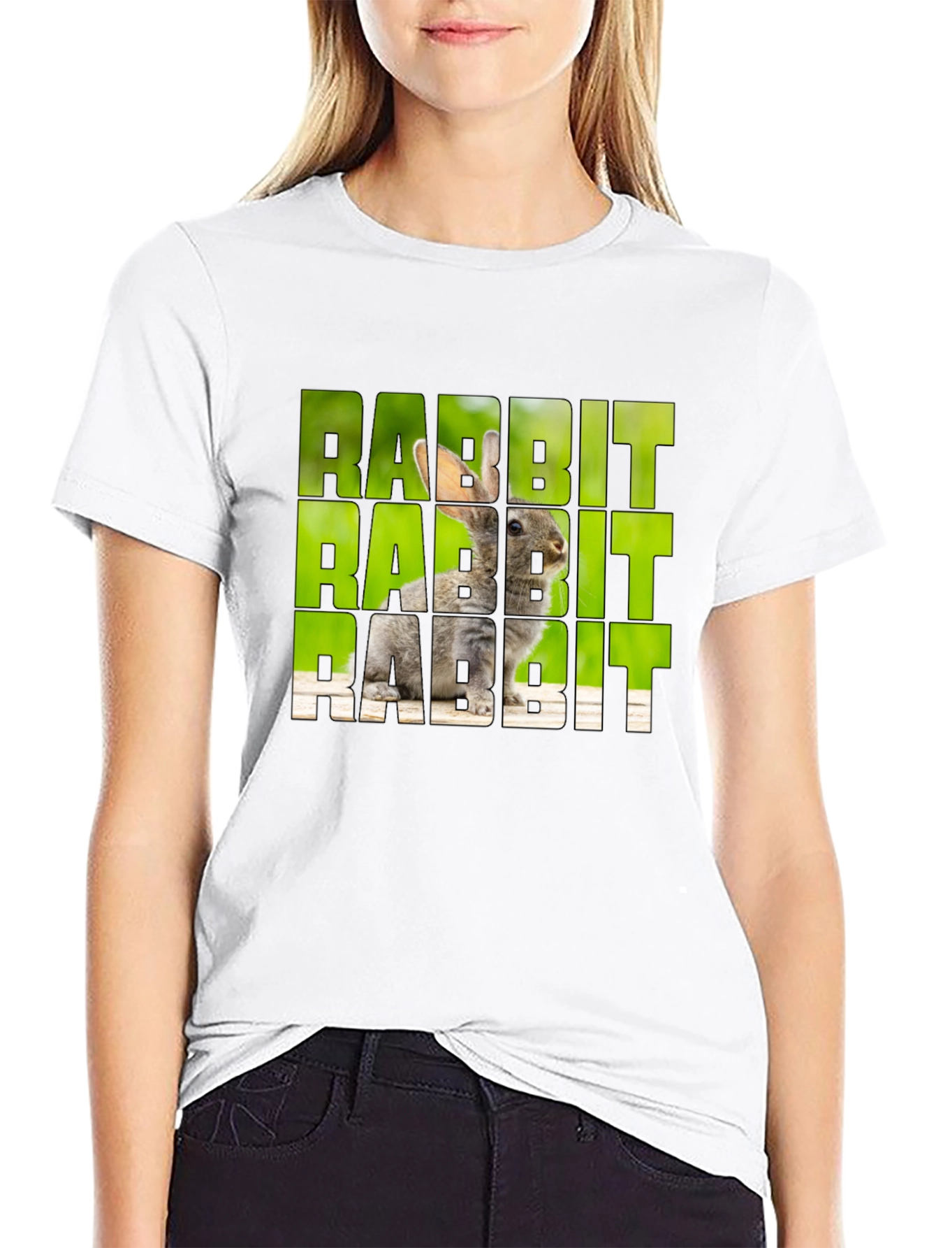 Rabbit T-Shirt - Animal Lovers Tee