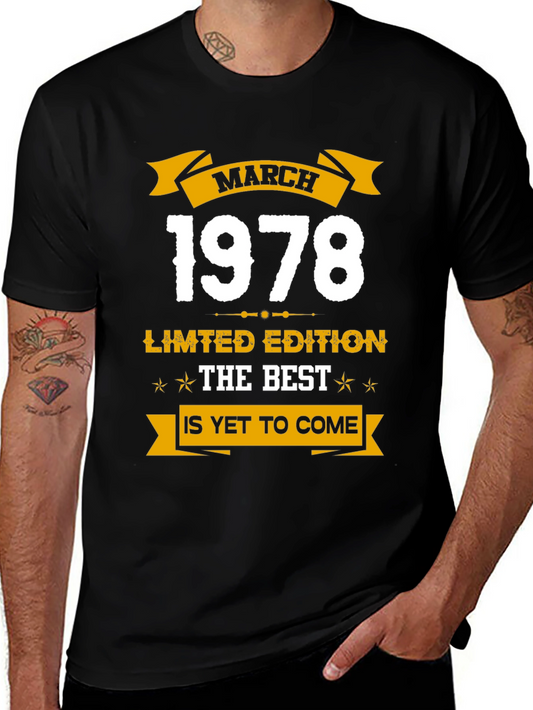 March 1978 Limited Edition T-Shirt