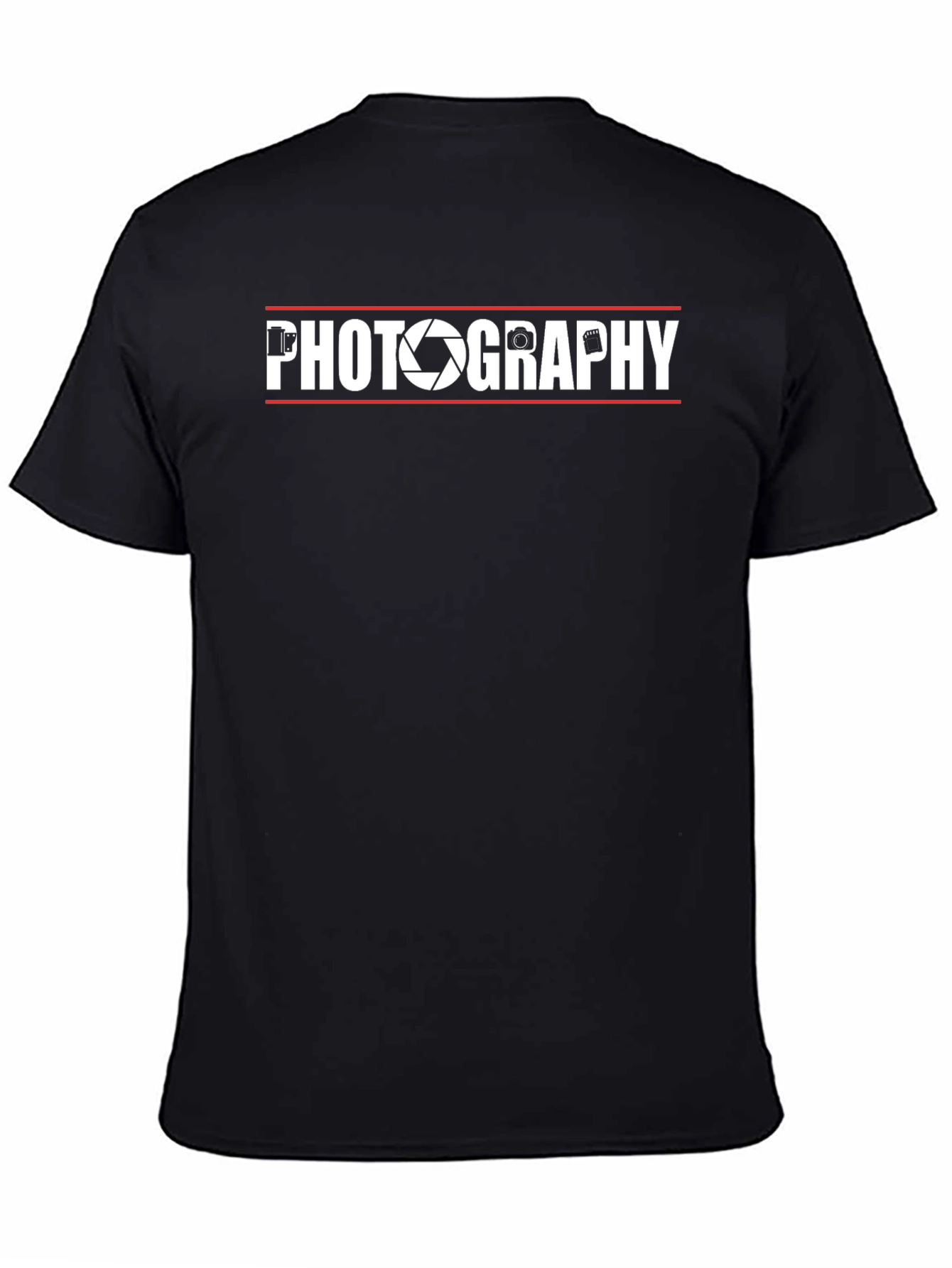 Photography T-Shirt: Camera Shutter Design