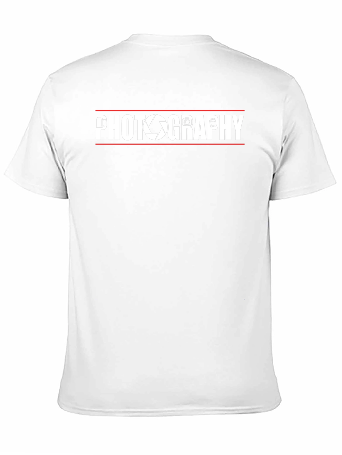 Photography T-Shirt: Camera Shutter Design